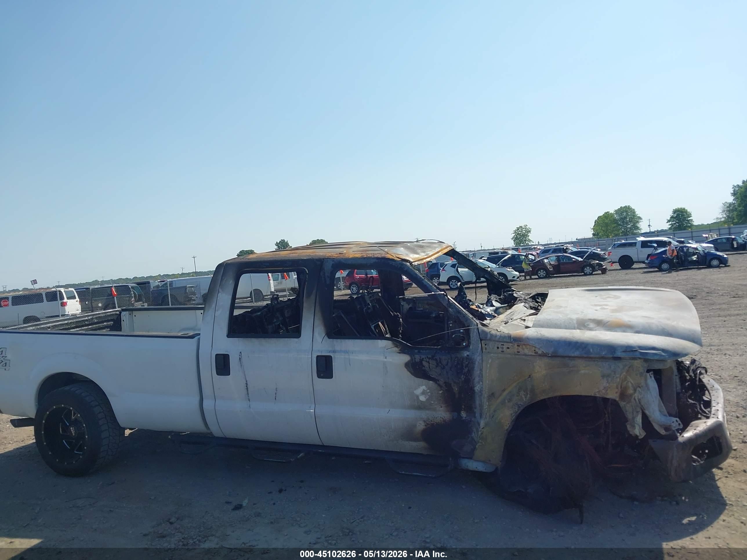 2012 Ford F-250 Xl White vin: 1FT7W2A60CEB98808
