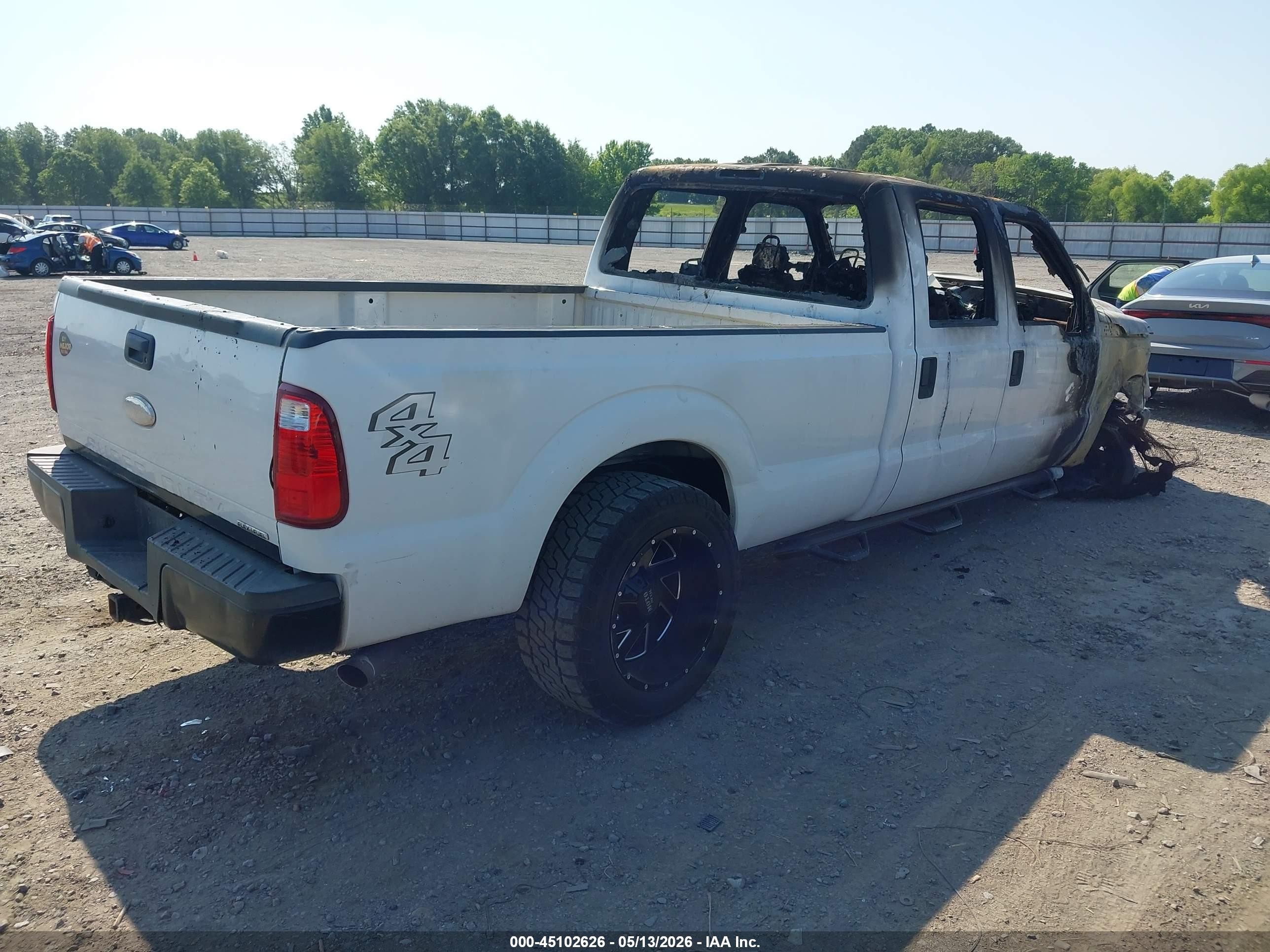2012 Ford F-250 Xl White vin: 1FT7W2A60CEB98808