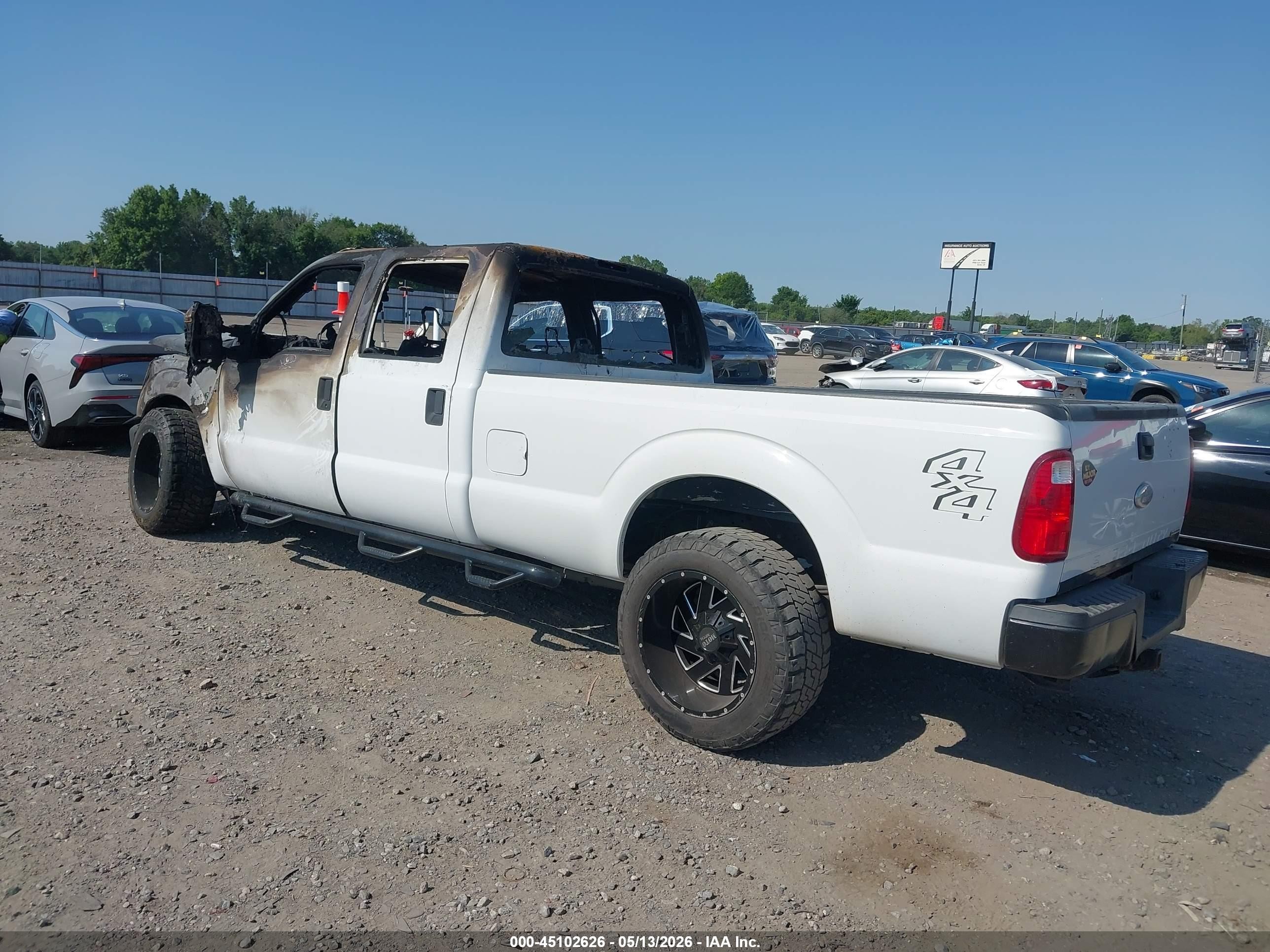2012 Ford F-250 Xl White vin: 1FT7W2A60CEB98808
