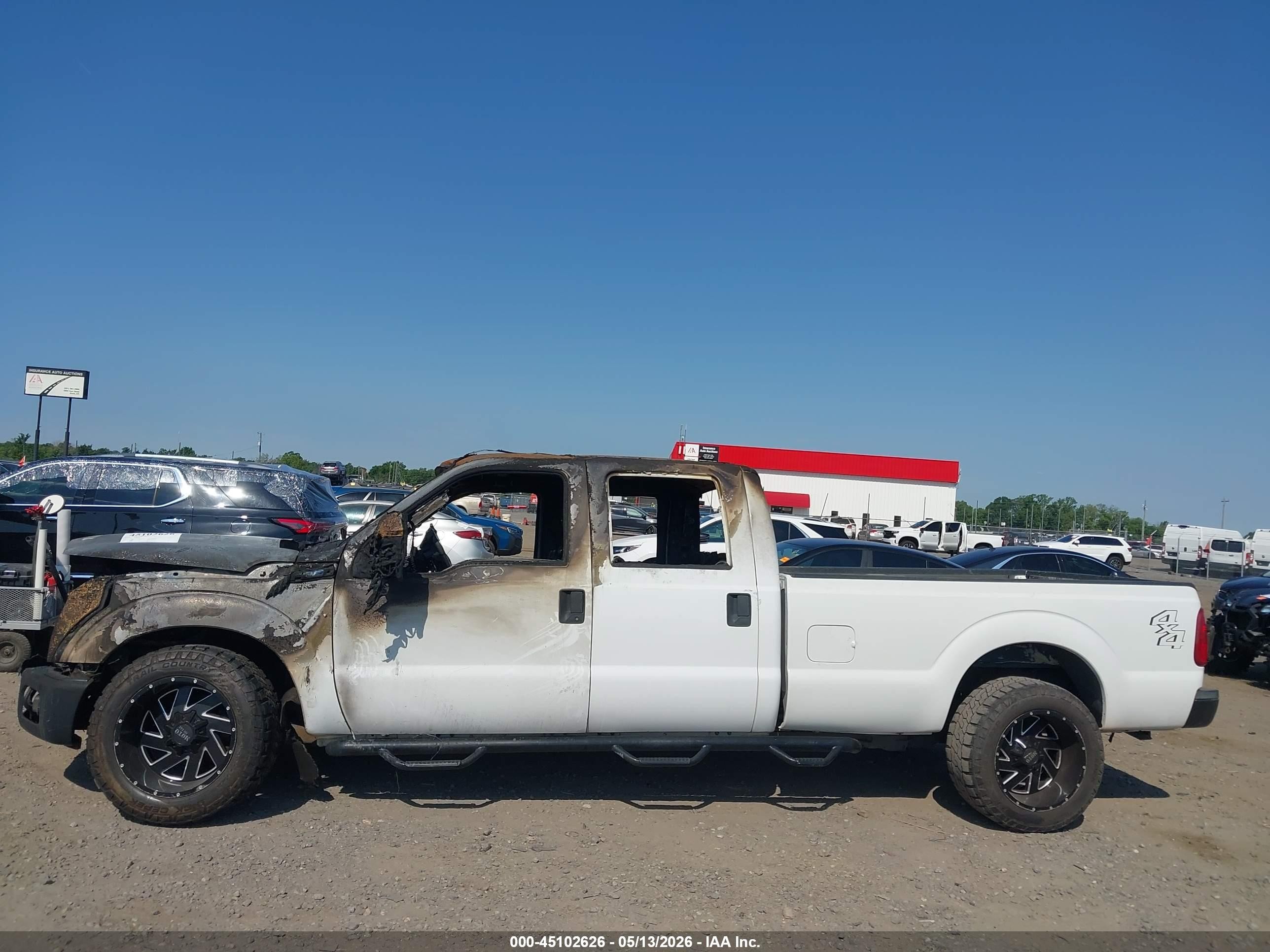 2012 Ford F-250 Xl White vin: 1FT7W2A60CEB98808