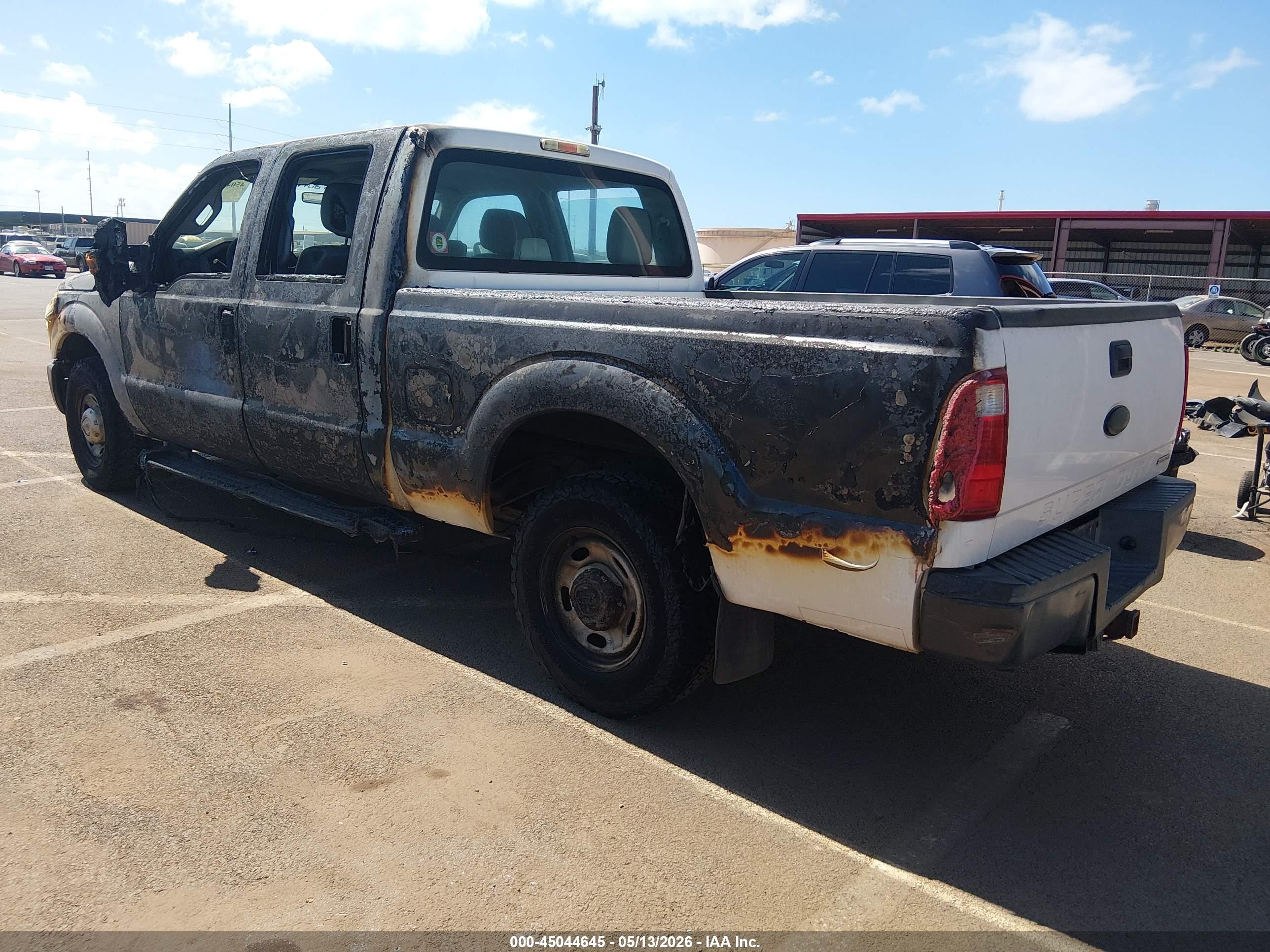 2012 Ford F-250 Xl White vin: 1FT7W2A60CED09261