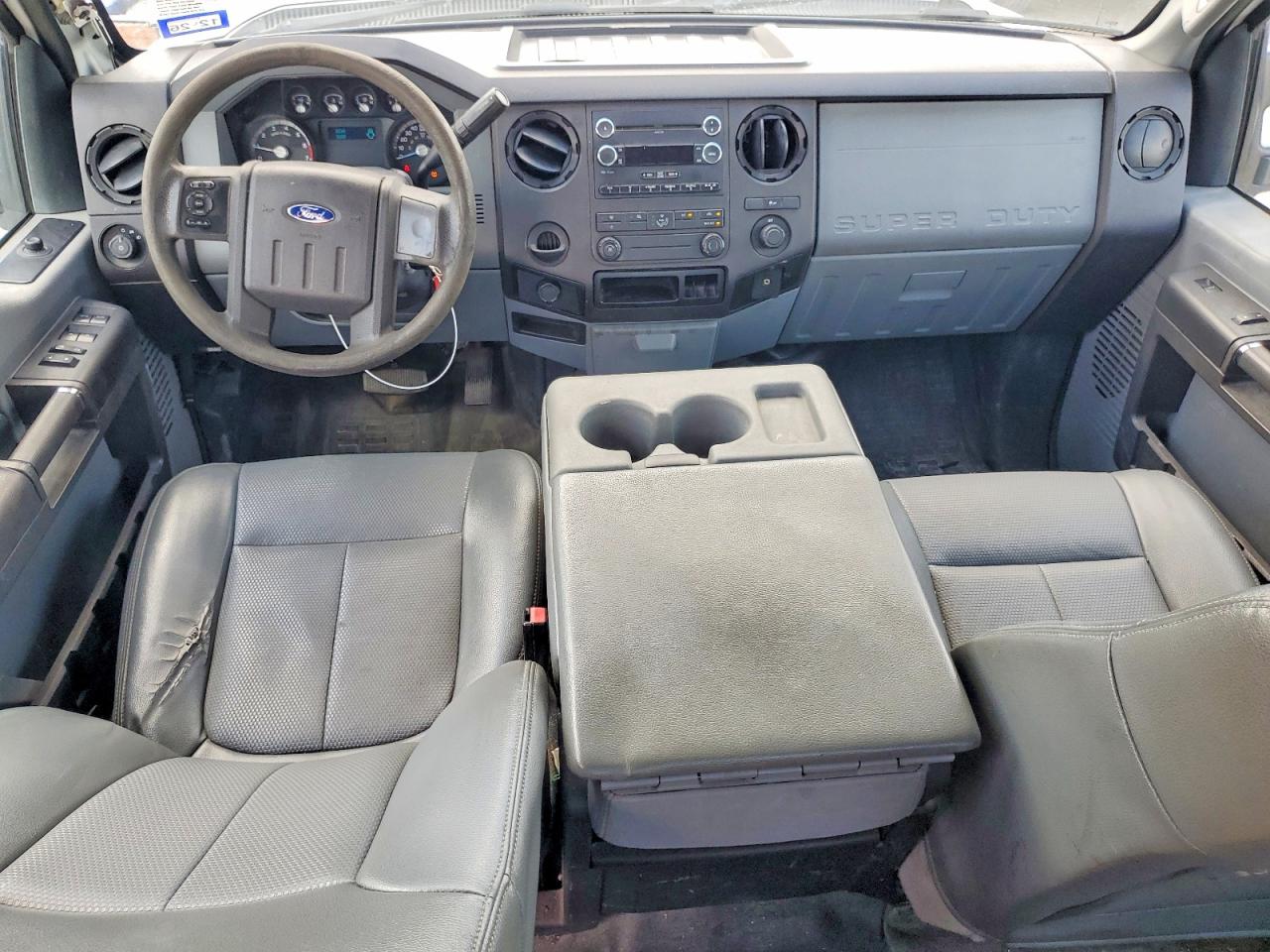 2014 Ford F250 Super Duty White vin: 1FT7W2A61EEA17458
