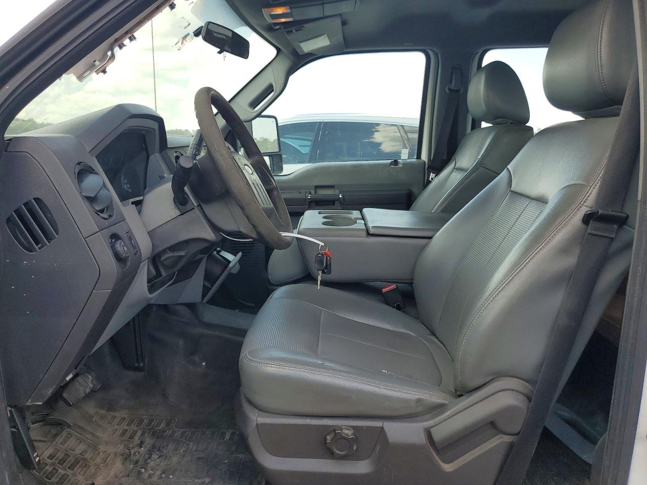 2014 Ford F250 Super Duty White vin: 1FT7W2A61EEA17458