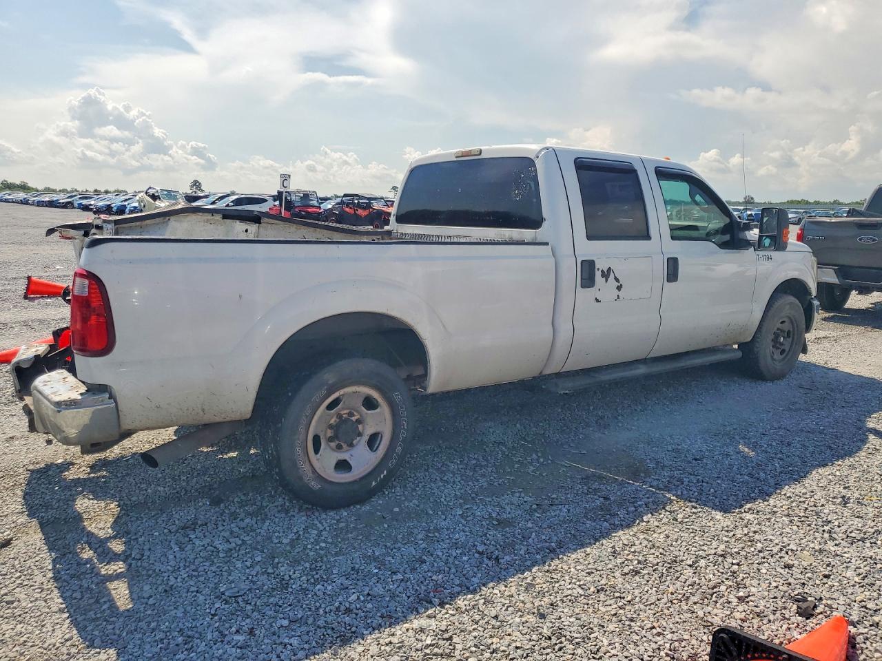 2012 Ford F250 Super Duty Белый vin: 1FT7W2A62CEC24048
