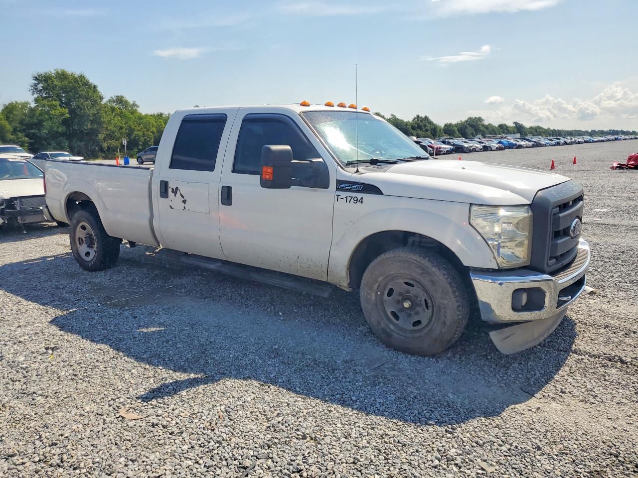 2012 Ford F250 Super Duty Белый vin: 1FT7W2A62CEC24048