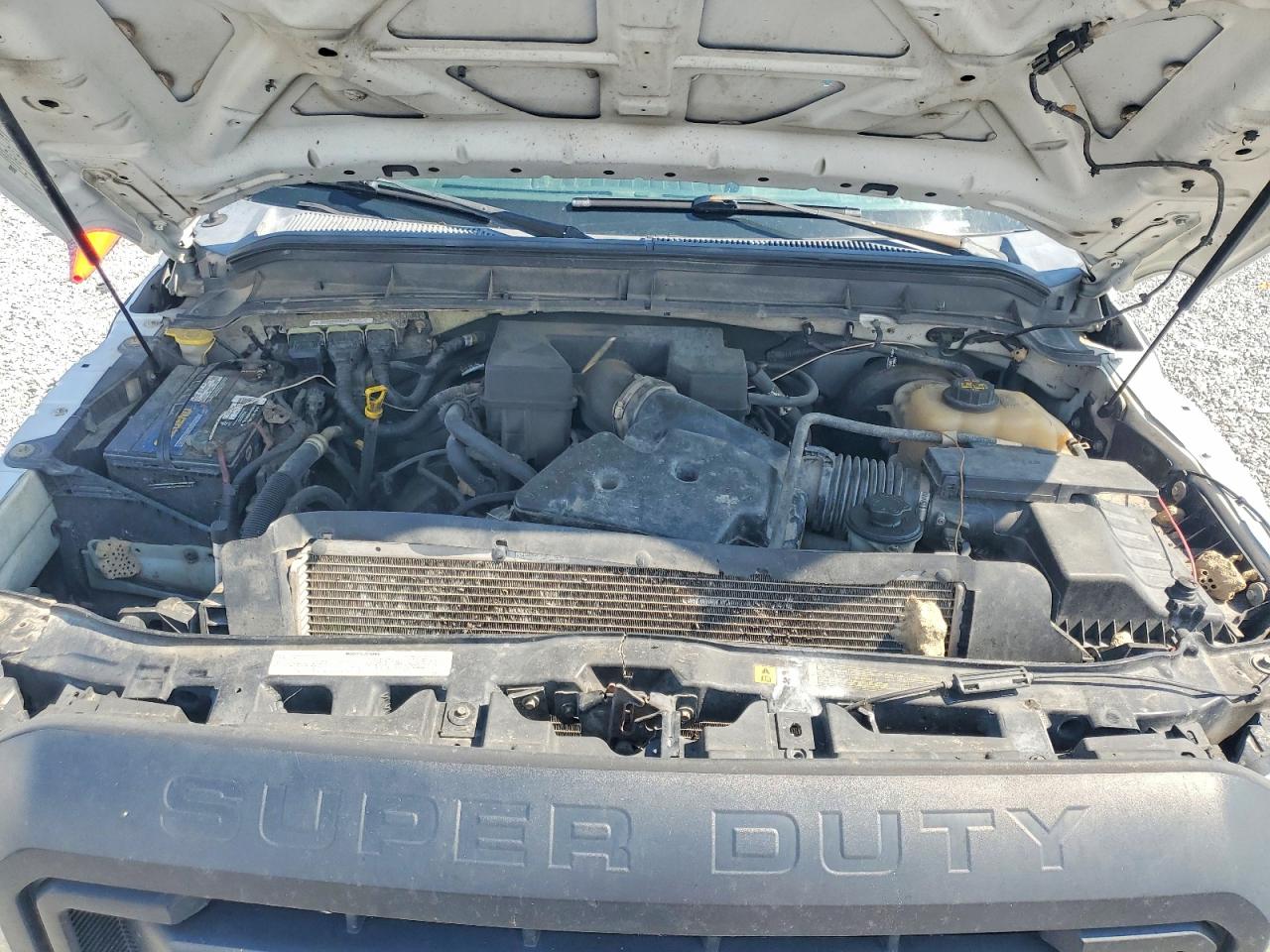2012 Ford F250 Super Duty Белый vin: 1FT7W2A62CEC24048