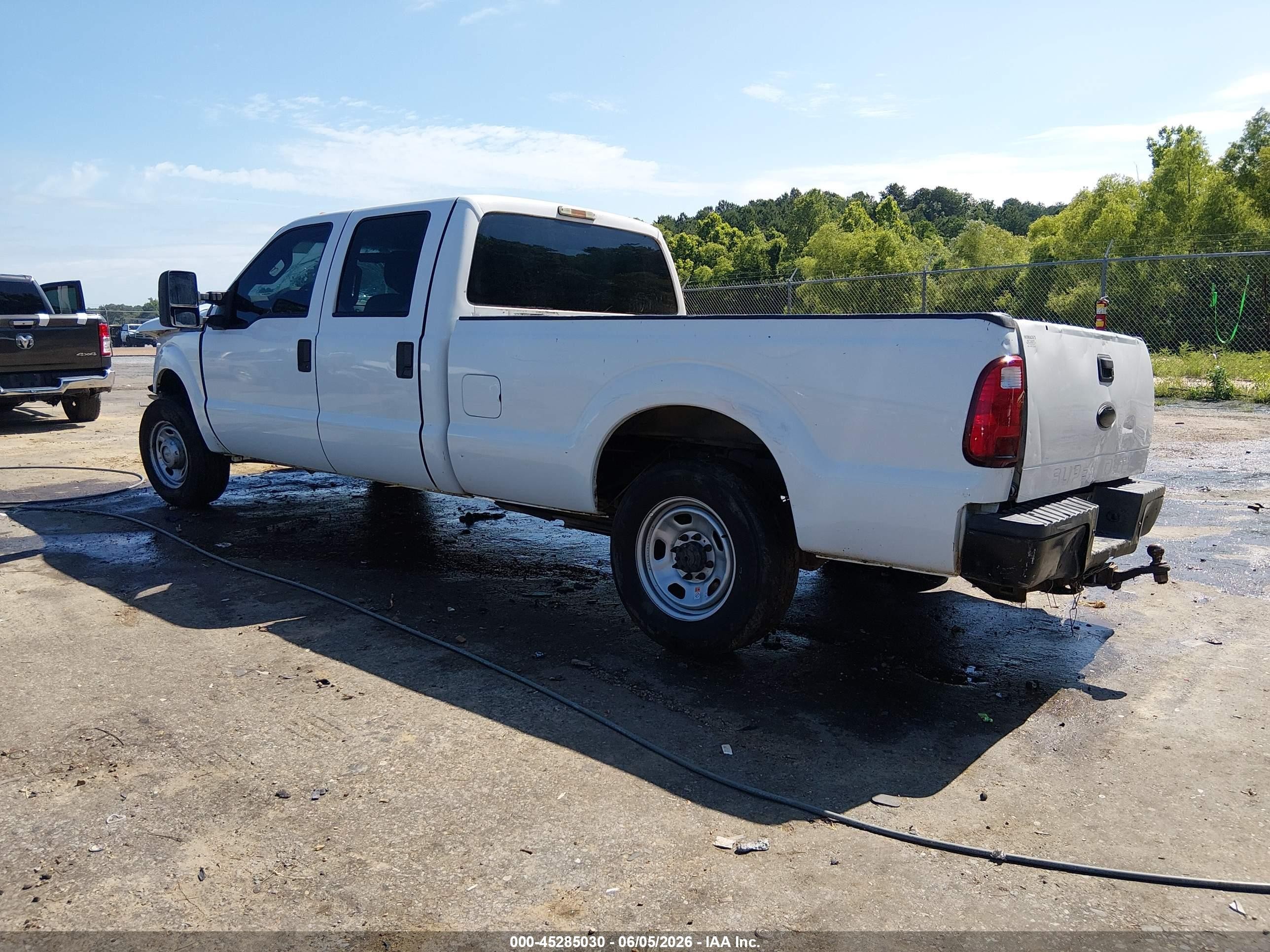 2012 Ford F-250 Xl White vin: 1FT7W2A62CEC38340
