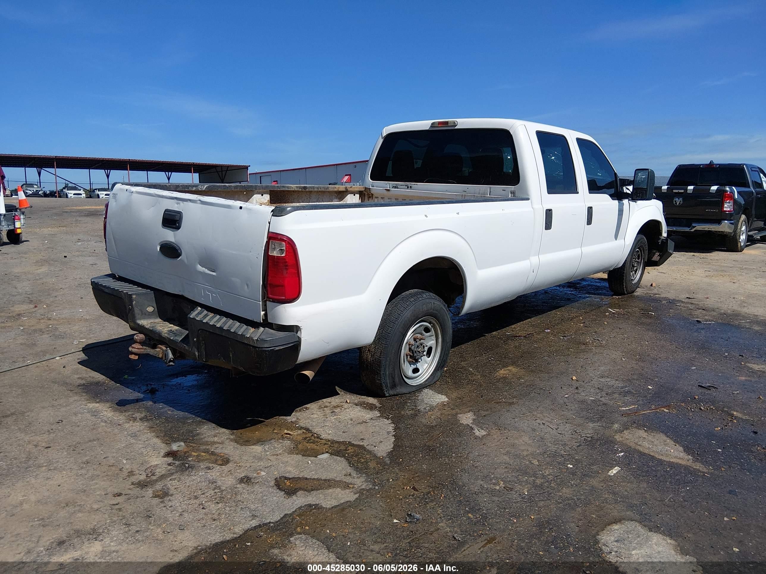 2012 Ford F-250 Xl White vin: 1FT7W2A62CEC38340