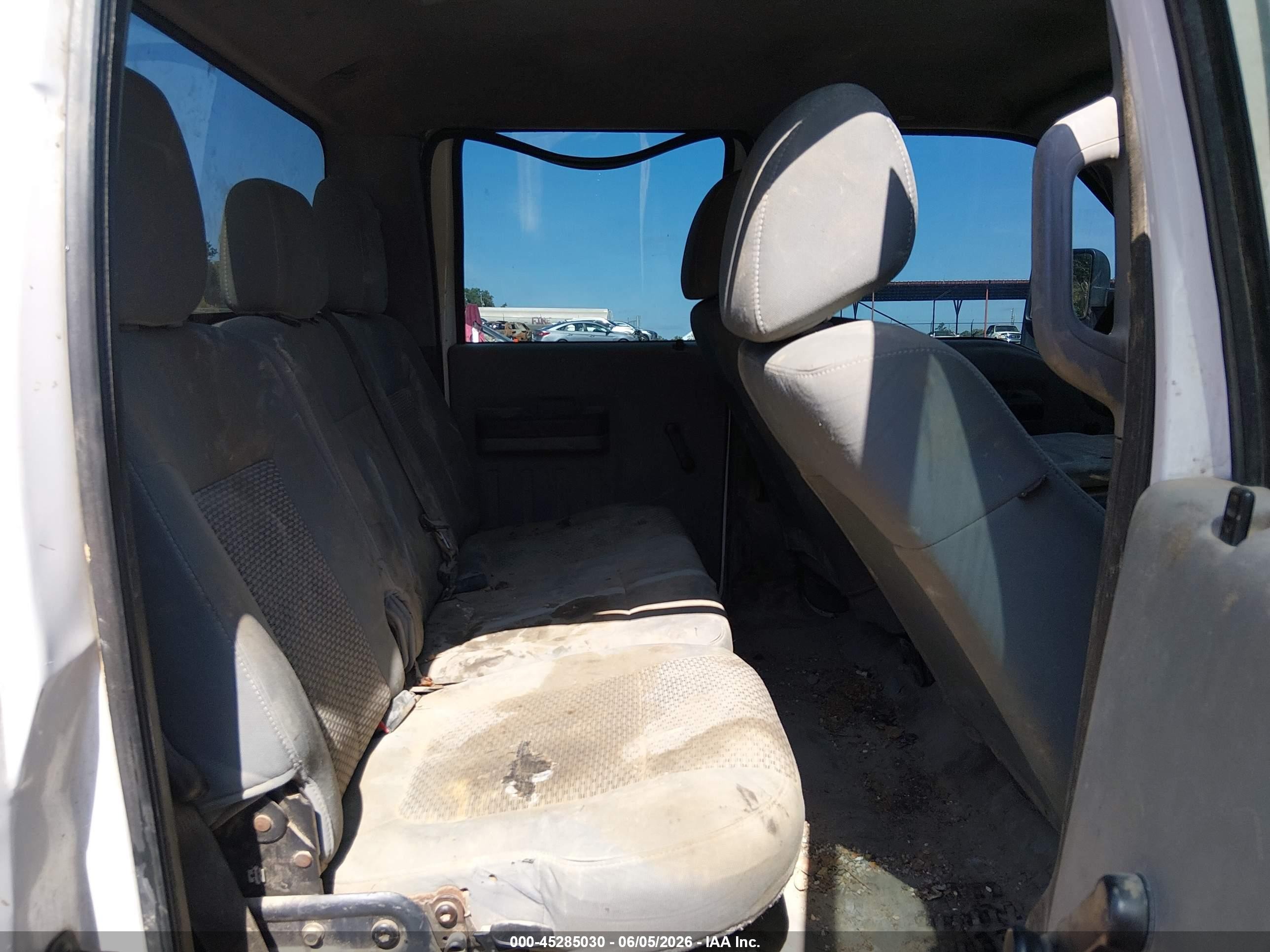 2012 Ford F-250 Xl White vin: 1FT7W2A62CEC38340