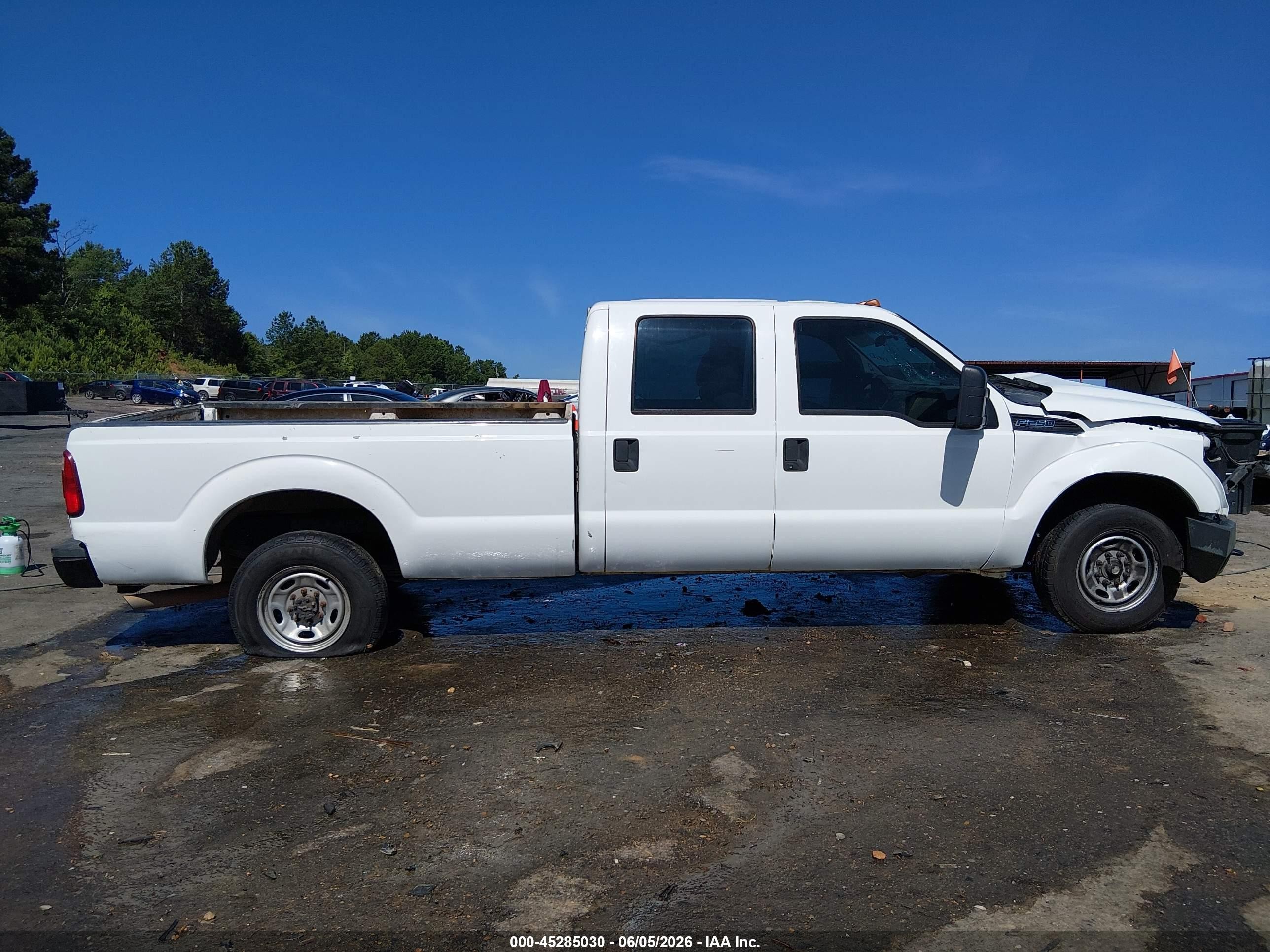 2012 Ford F-250 Xl White vin: 1FT7W2A62CEC38340
