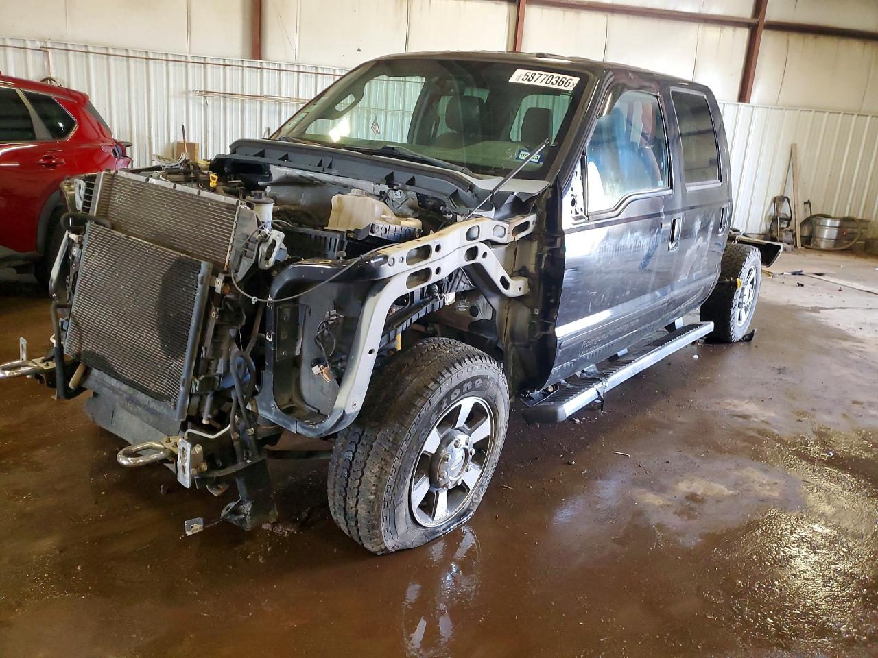 2011 Ford F250 Super Duty Black vin: 1FT7W2A63BEA98376