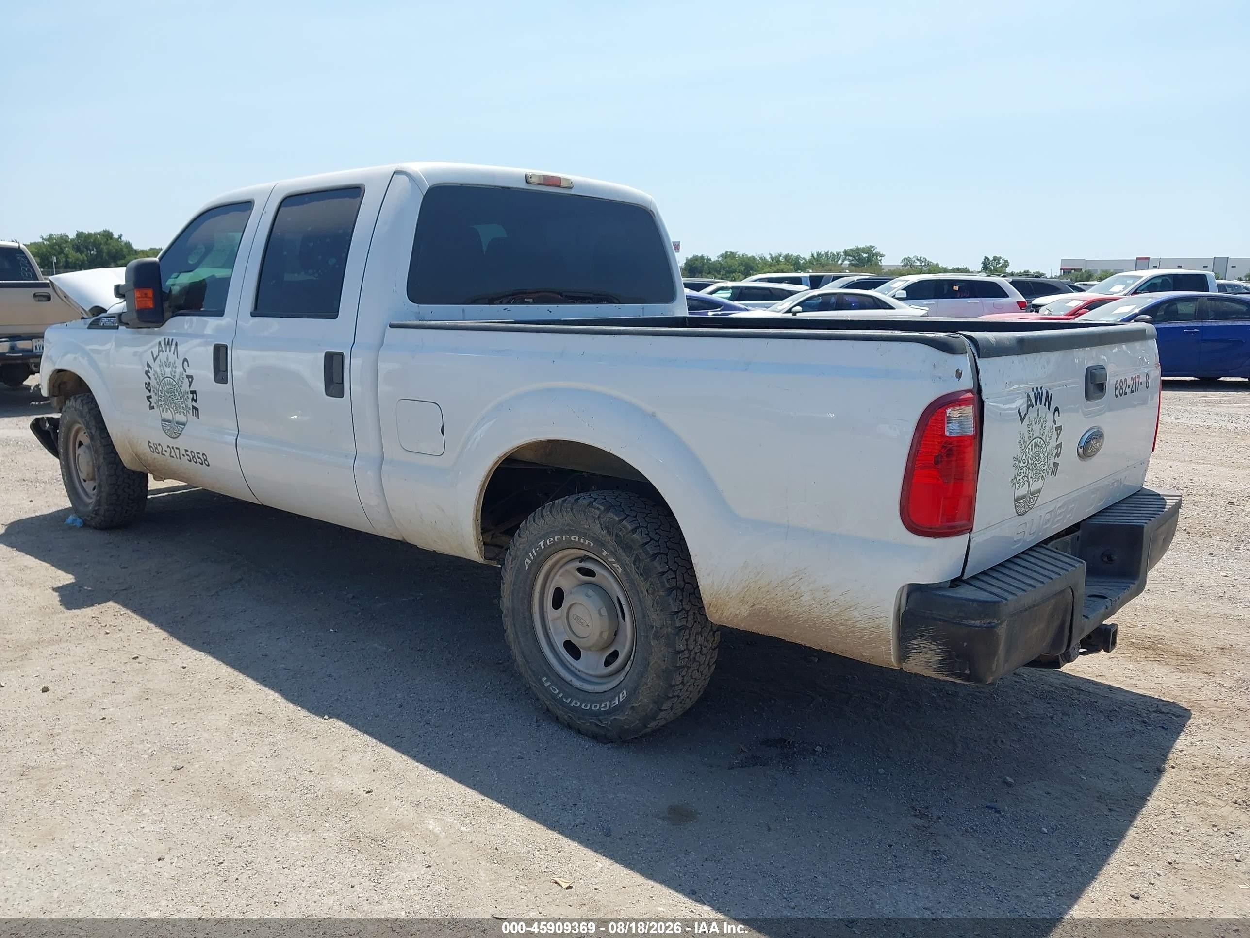 2012 Ford F-250 Xl White vin: 1FT7W2A63CEA82132