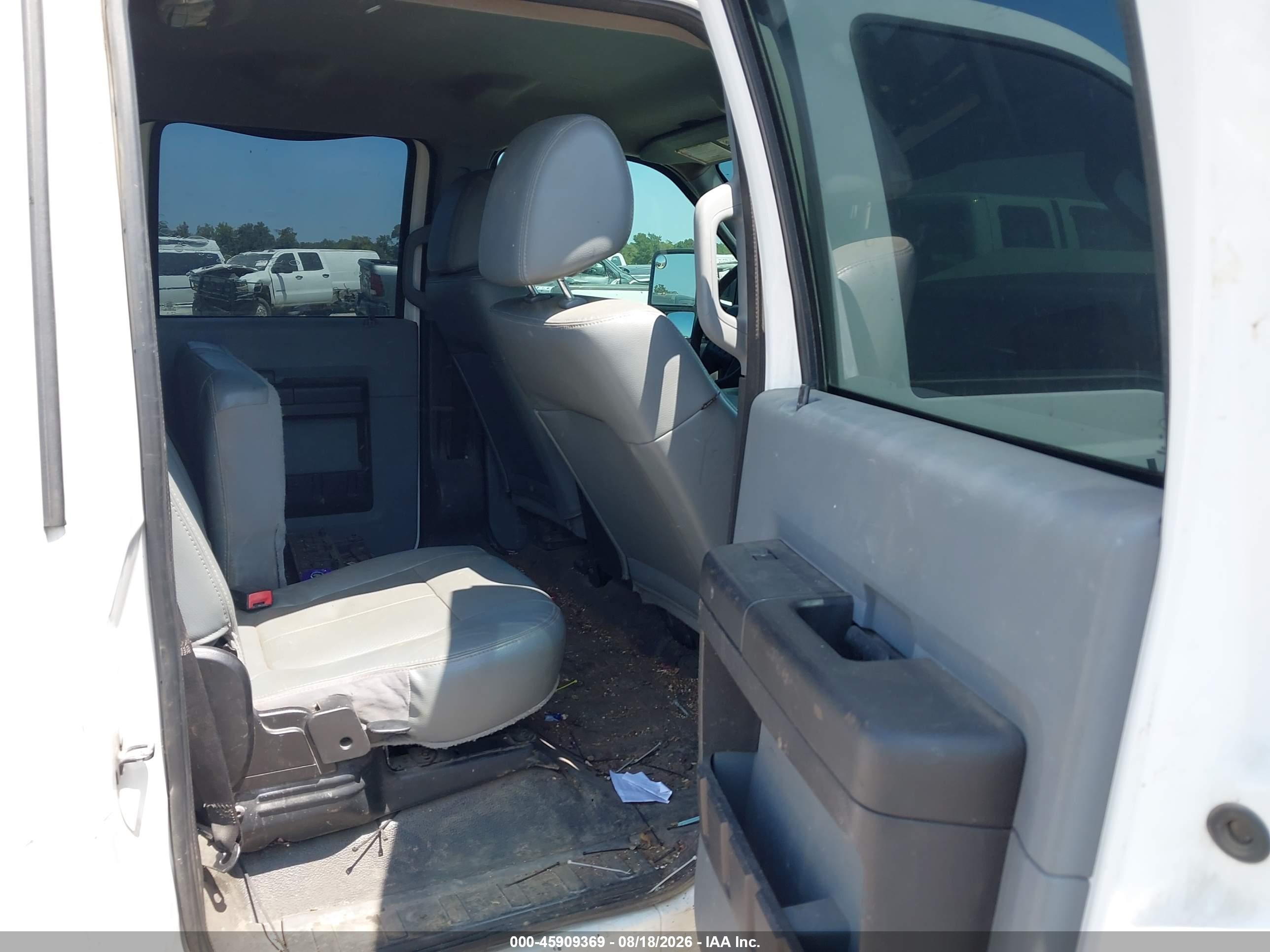 2012 Ford F-250 Xl White vin: 1FT7W2A63CEA82132