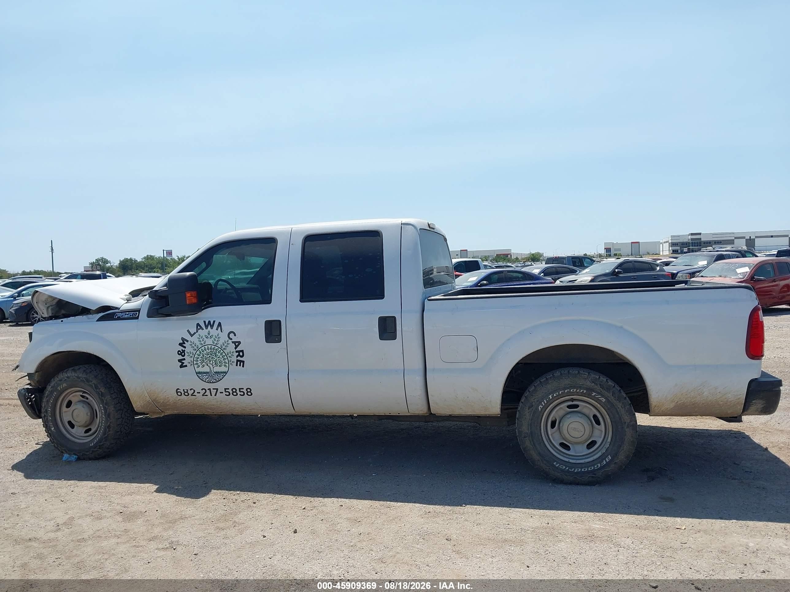 2012 Ford F-250 Xl White vin: 1FT7W2A63CEA82132