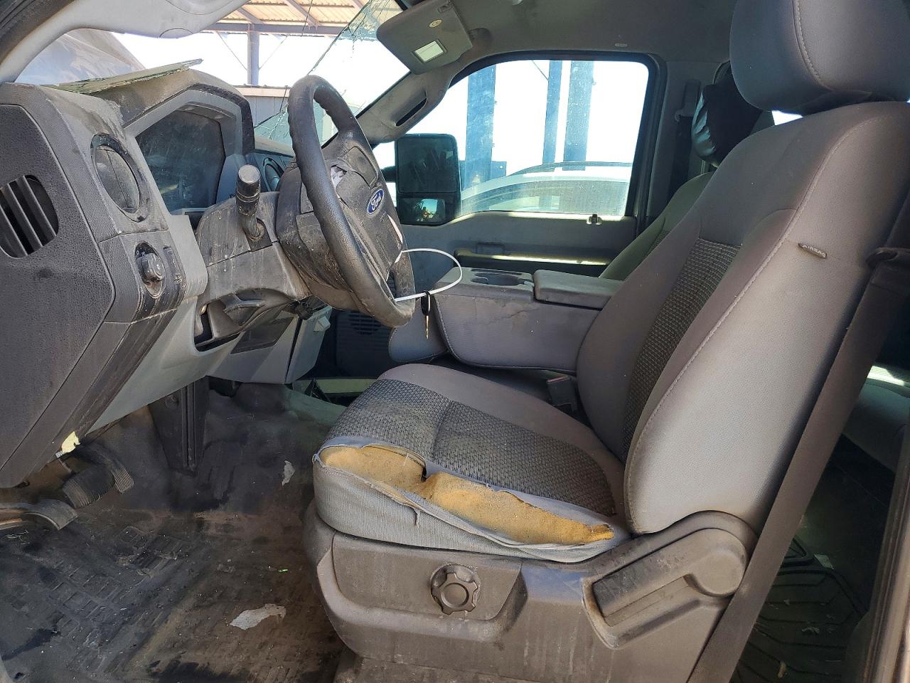2012 Ford F250 Super Duty Gray vin: 1FT7W2A63CED09366