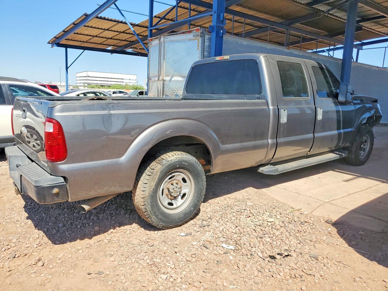 2012 Ford F250 Super Duty Gray vin: 1FT7W2A63CED09366