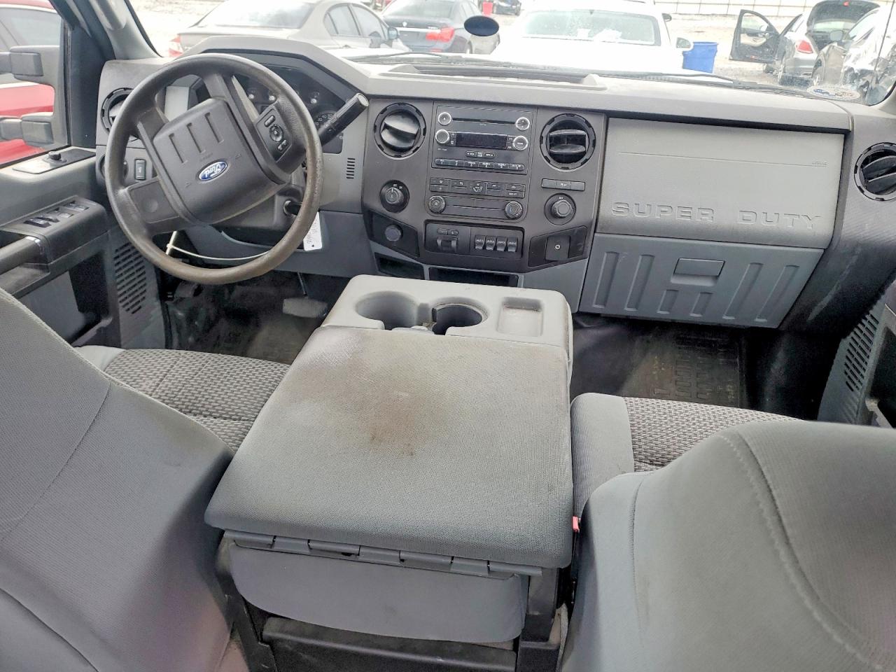 2014 Ford F250 Super Duty Белый vin: 1FT7W2A63EEA08258
