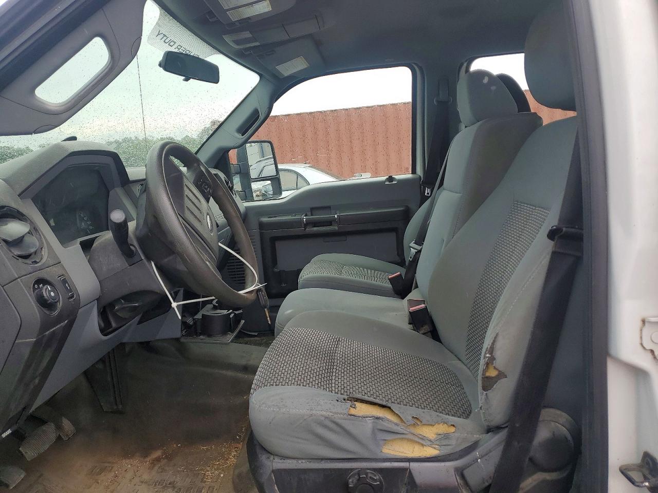 2014 Ford F250 Super Duty Белый vin: 1FT7W2A63EEA08258