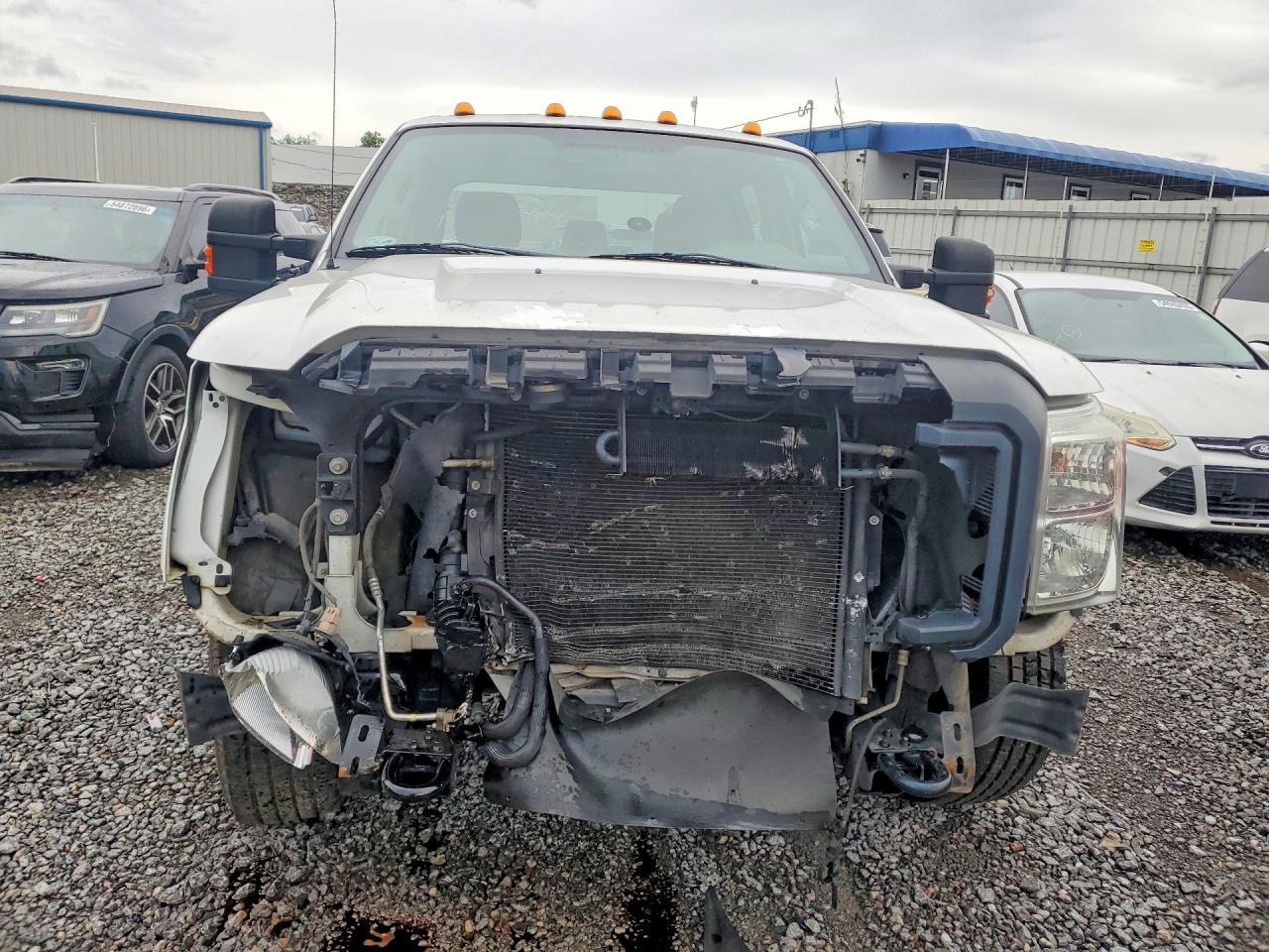 2014 Ford F250 Super Duty Белый vin: 1FT7W2A63EEA08258