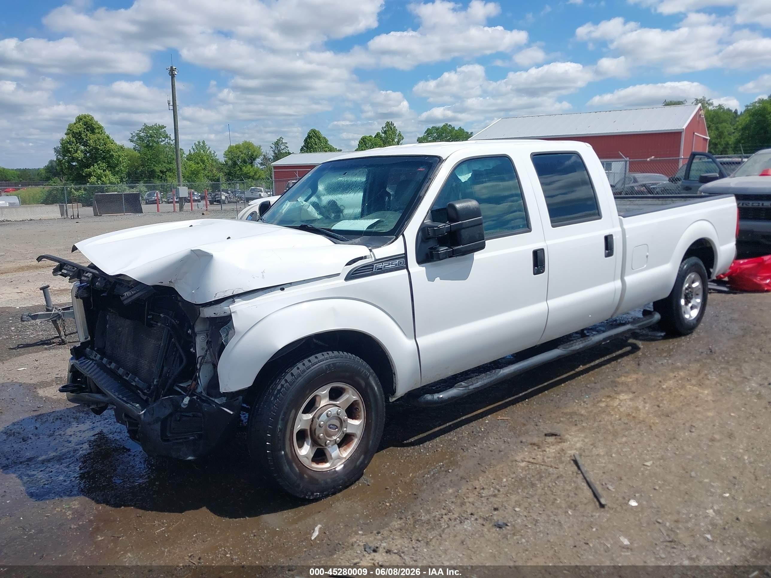 2015 Ford F-250 Xl Белый vin: 1FT7W2A63FEC08641