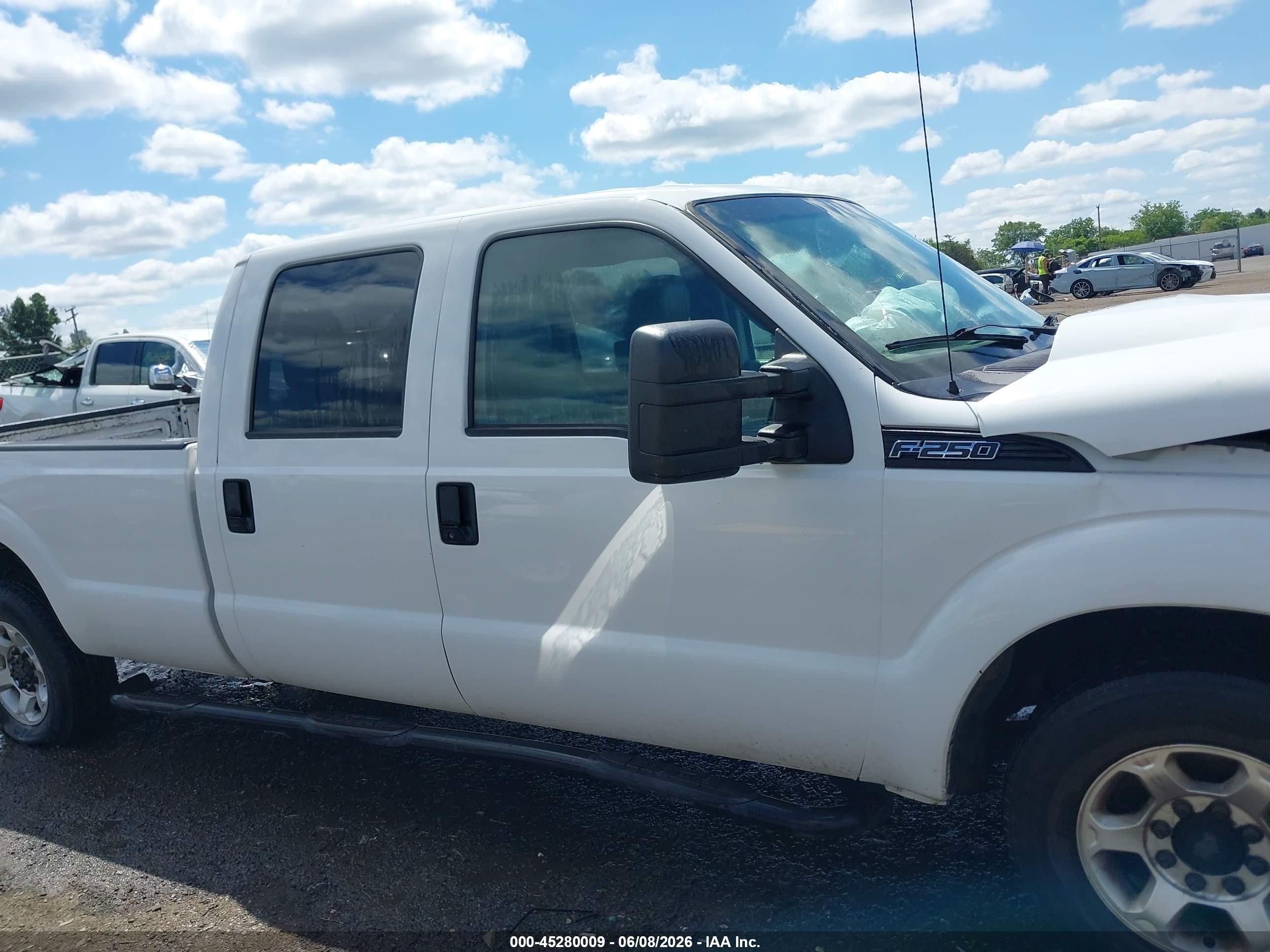 2015 Ford F-250 Xl Белый vin: 1FT7W2A63FEC08641