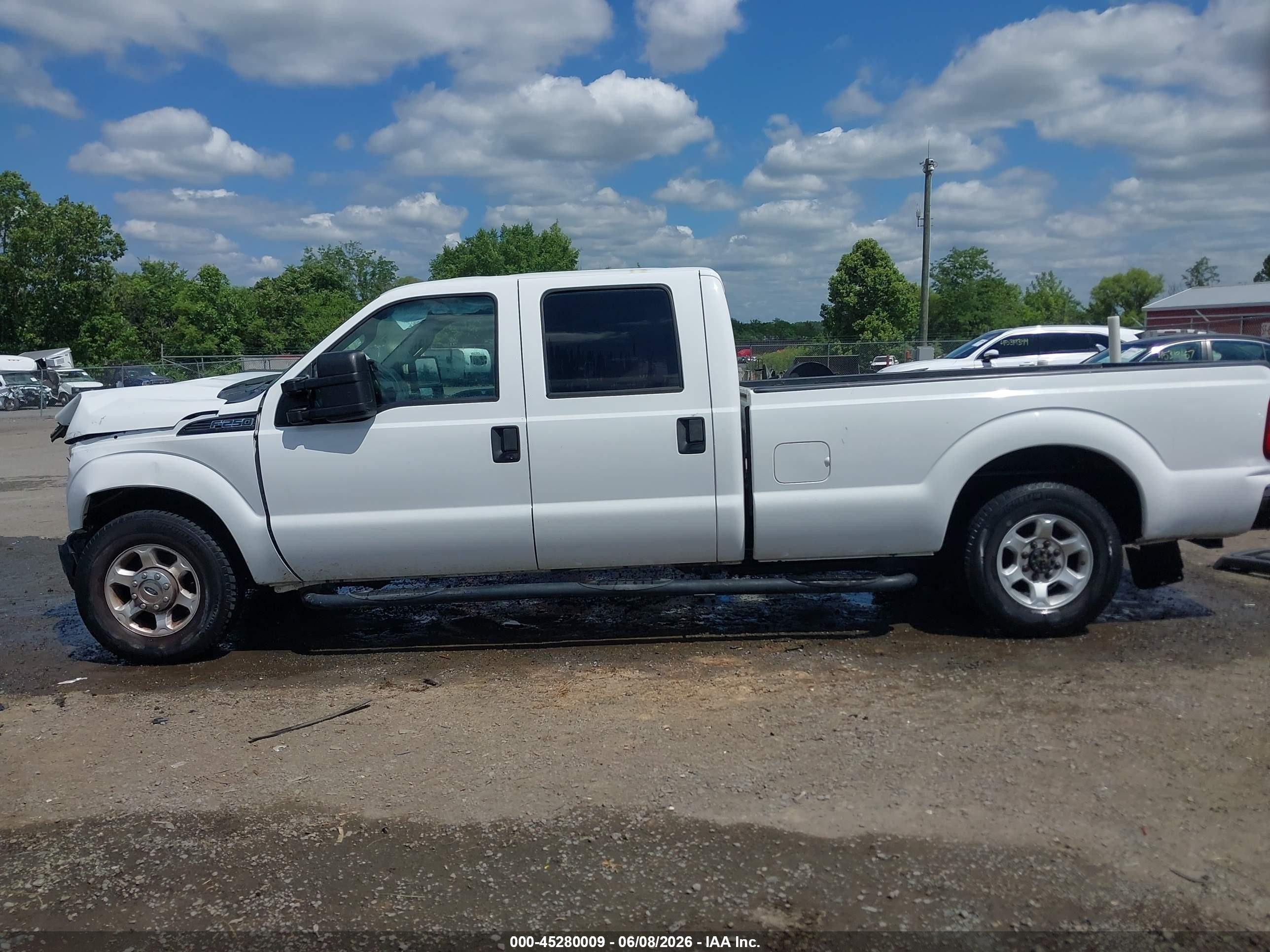 2015 Ford F-250 Xl Белый vin: 1FT7W2A63FEC08641