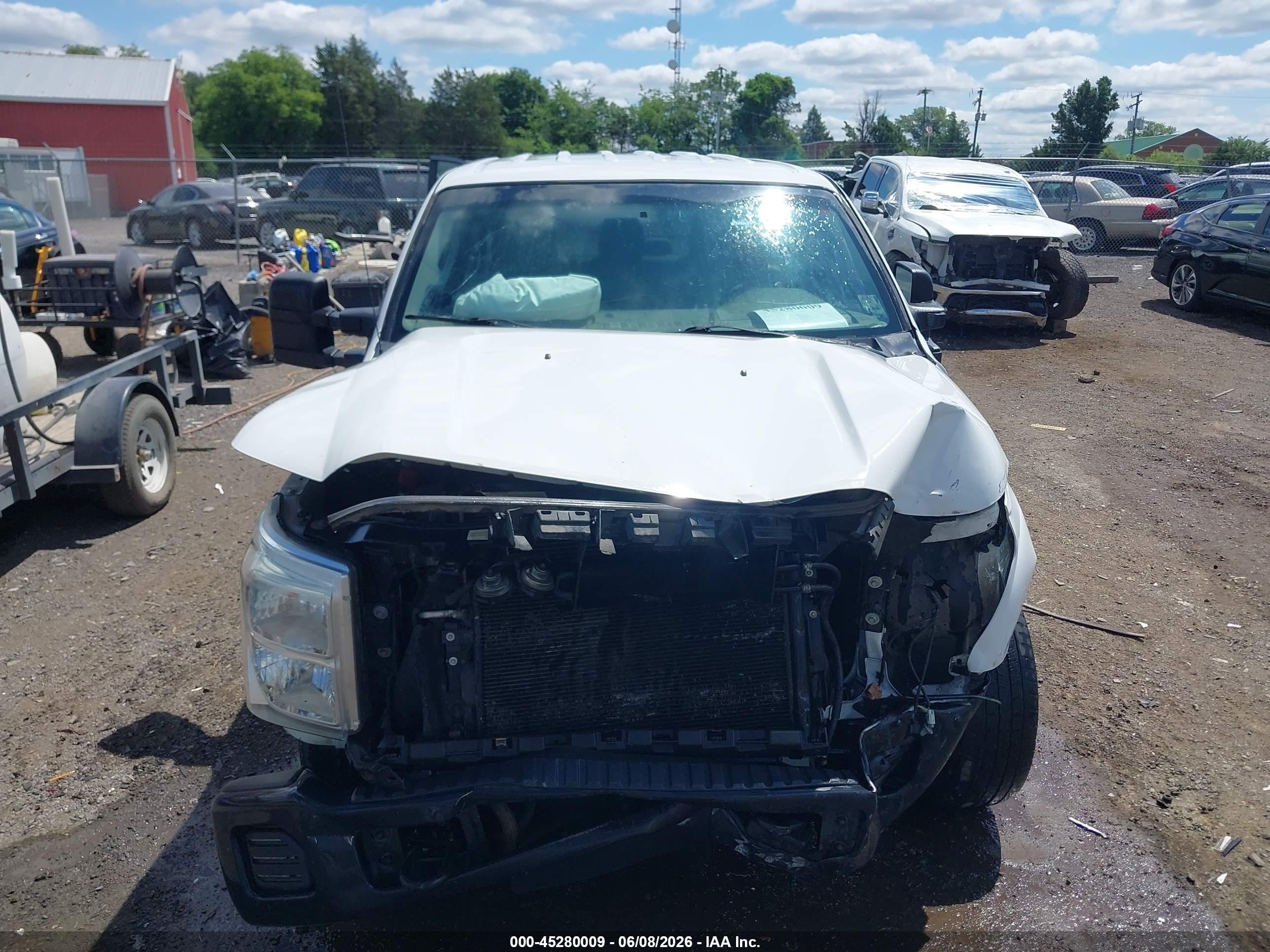 2015 Ford F-250 Xl Белый vin: 1FT7W2A63FEC08641