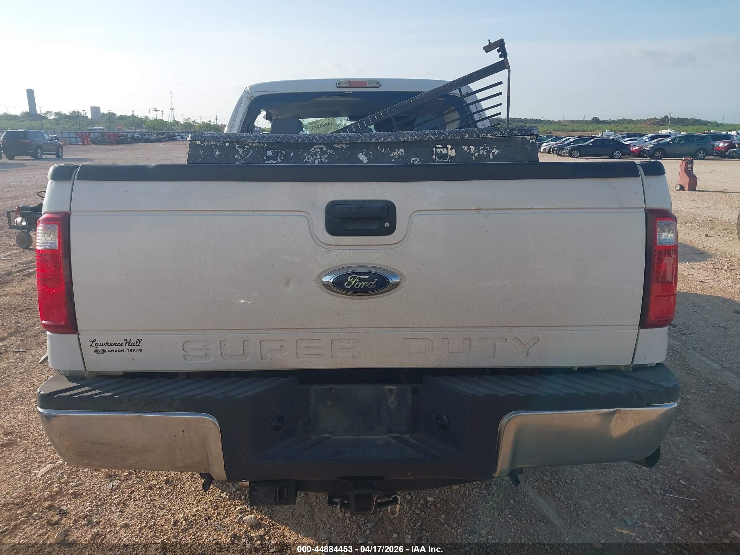 2012 Ford F-250 Xlt White vin: 1FT7W2A64CED22420