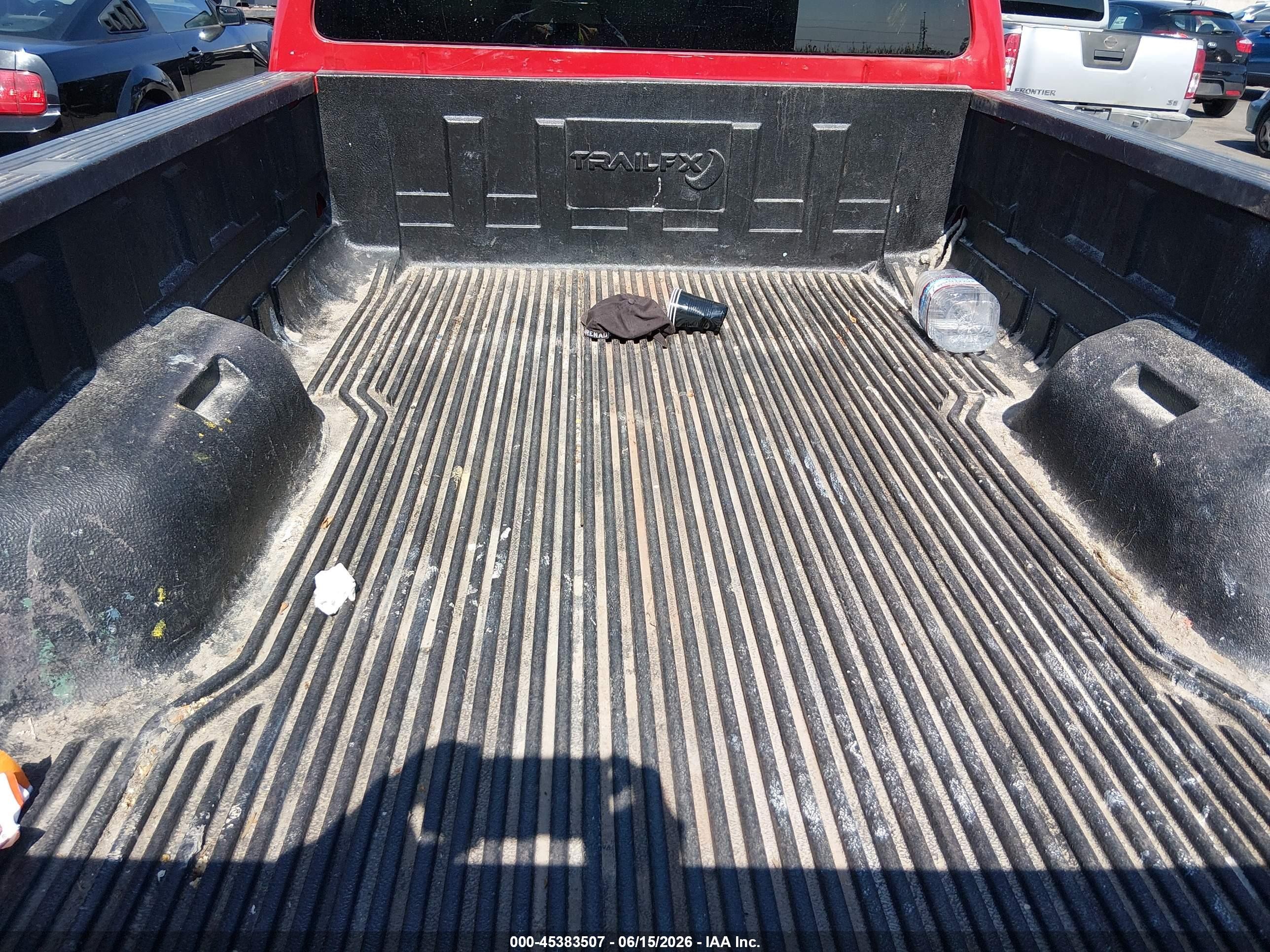 2011 Ford F-250 Xl Red vin: 1FT7W2A65BEA08516