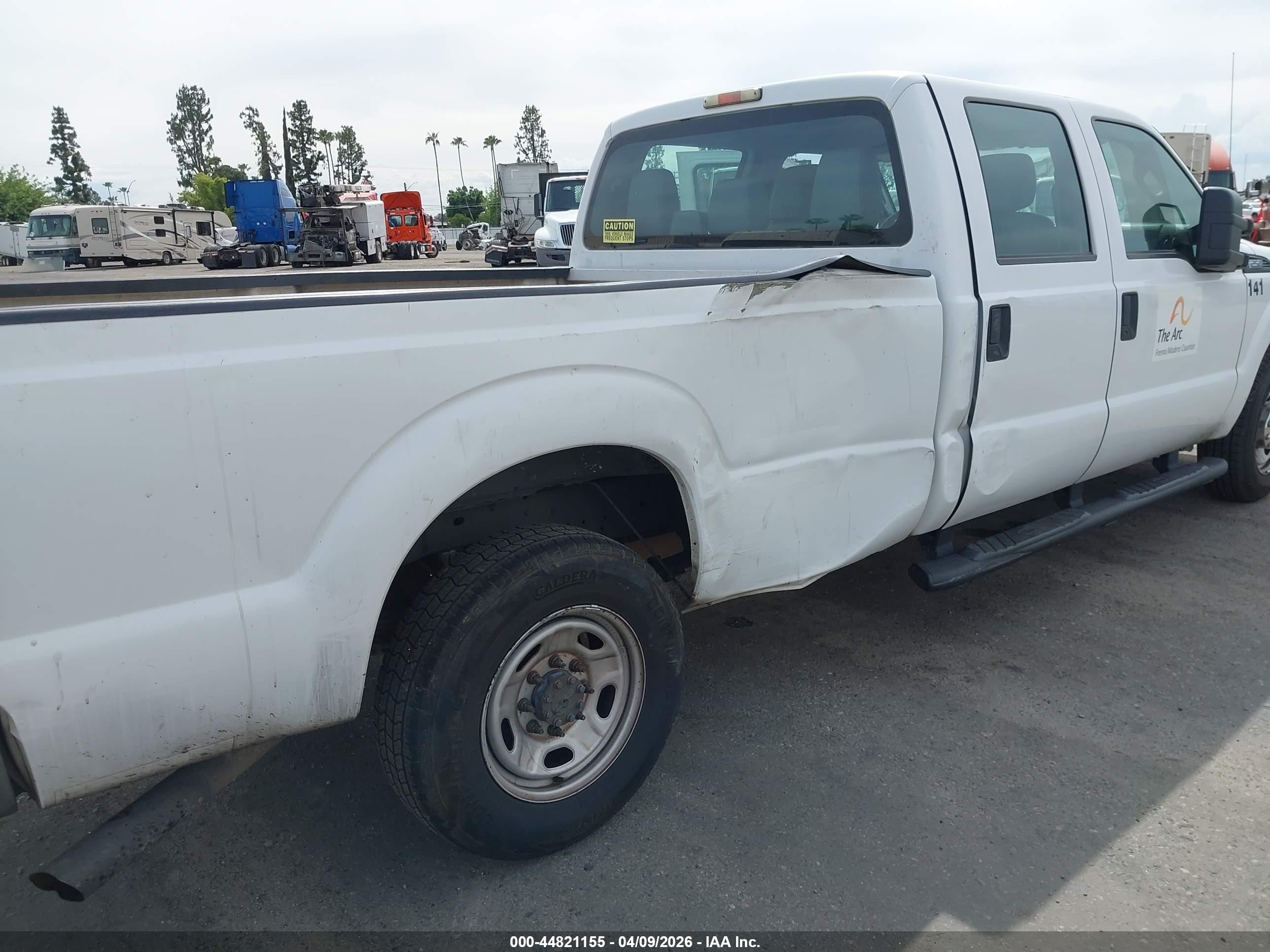 2011 Ford F-250 Xl White vin: 1FT7W2A66BEA21792