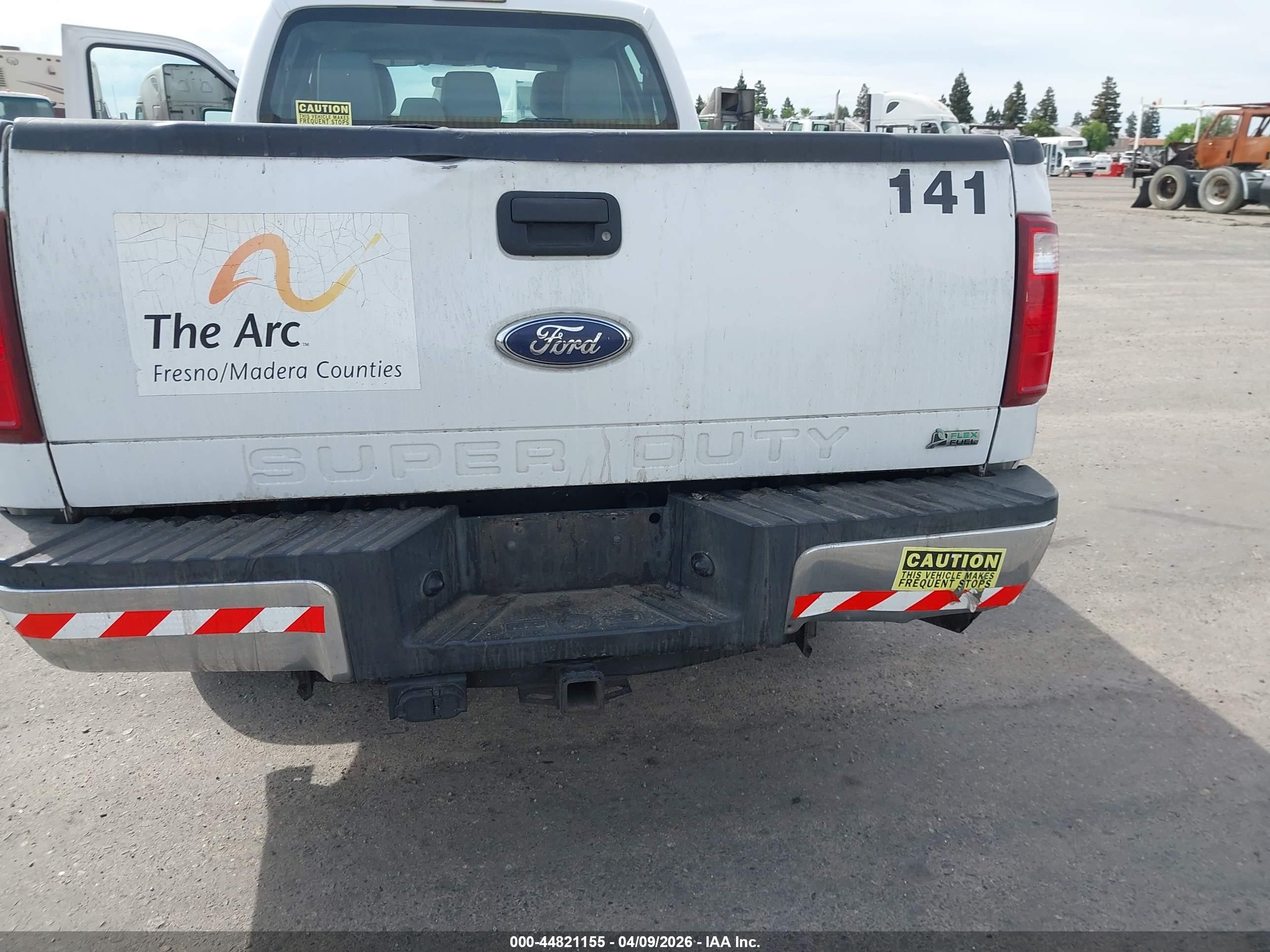 2011 Ford F-250 Xl White vin: 1FT7W2A66BEA21792