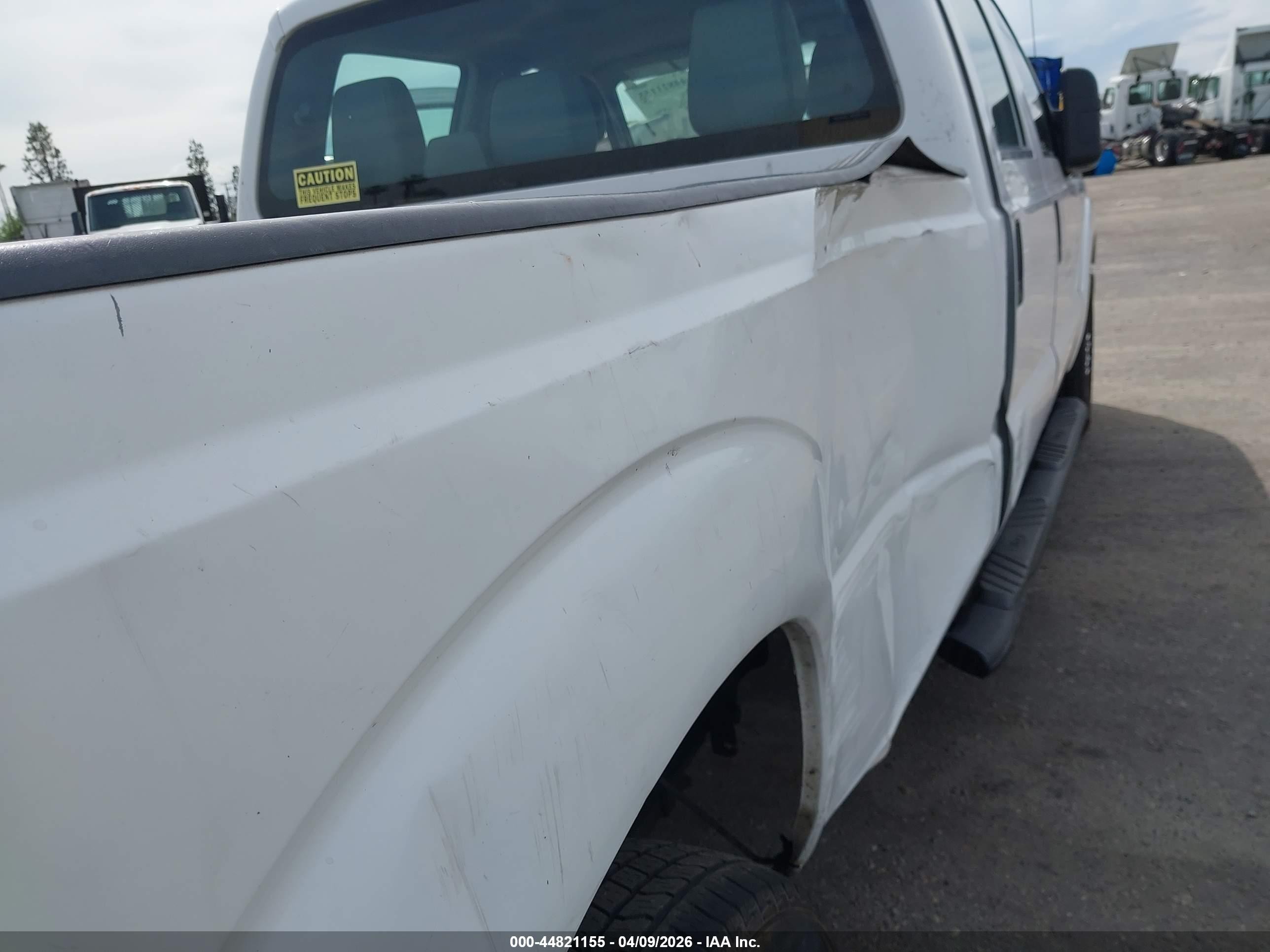 2011 Ford F-250 Xl White vin: 1FT7W2A66BEA21792