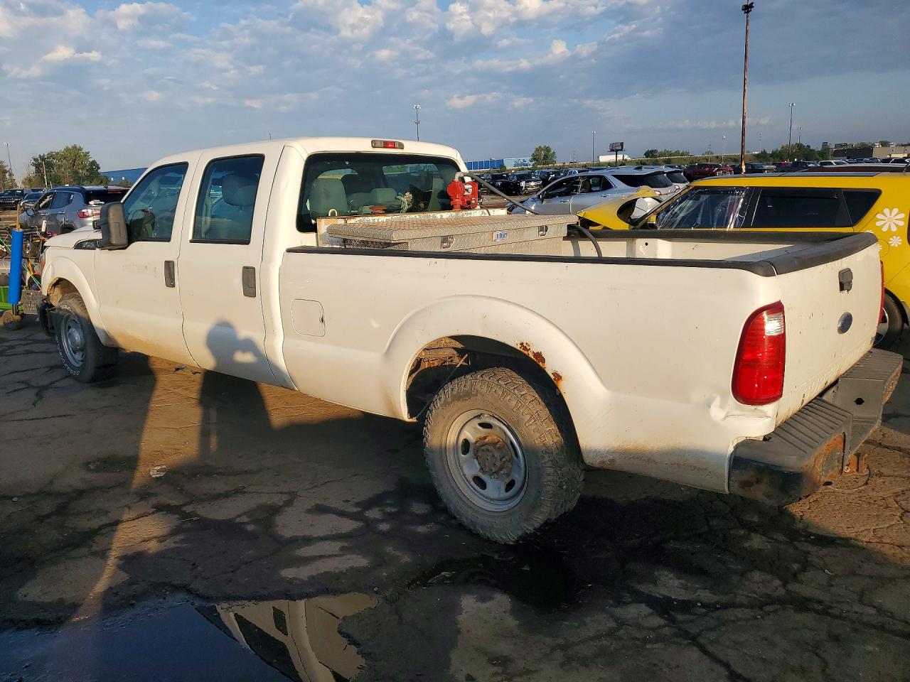 2011 Ford F250 Super Duty Белый vin: 1FT7W2A66BEC22141