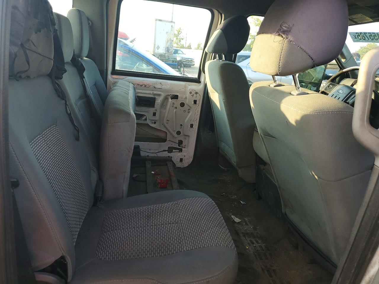 2011 Ford F250 Super Duty Белый vin: 1FT7W2A66BEC22141