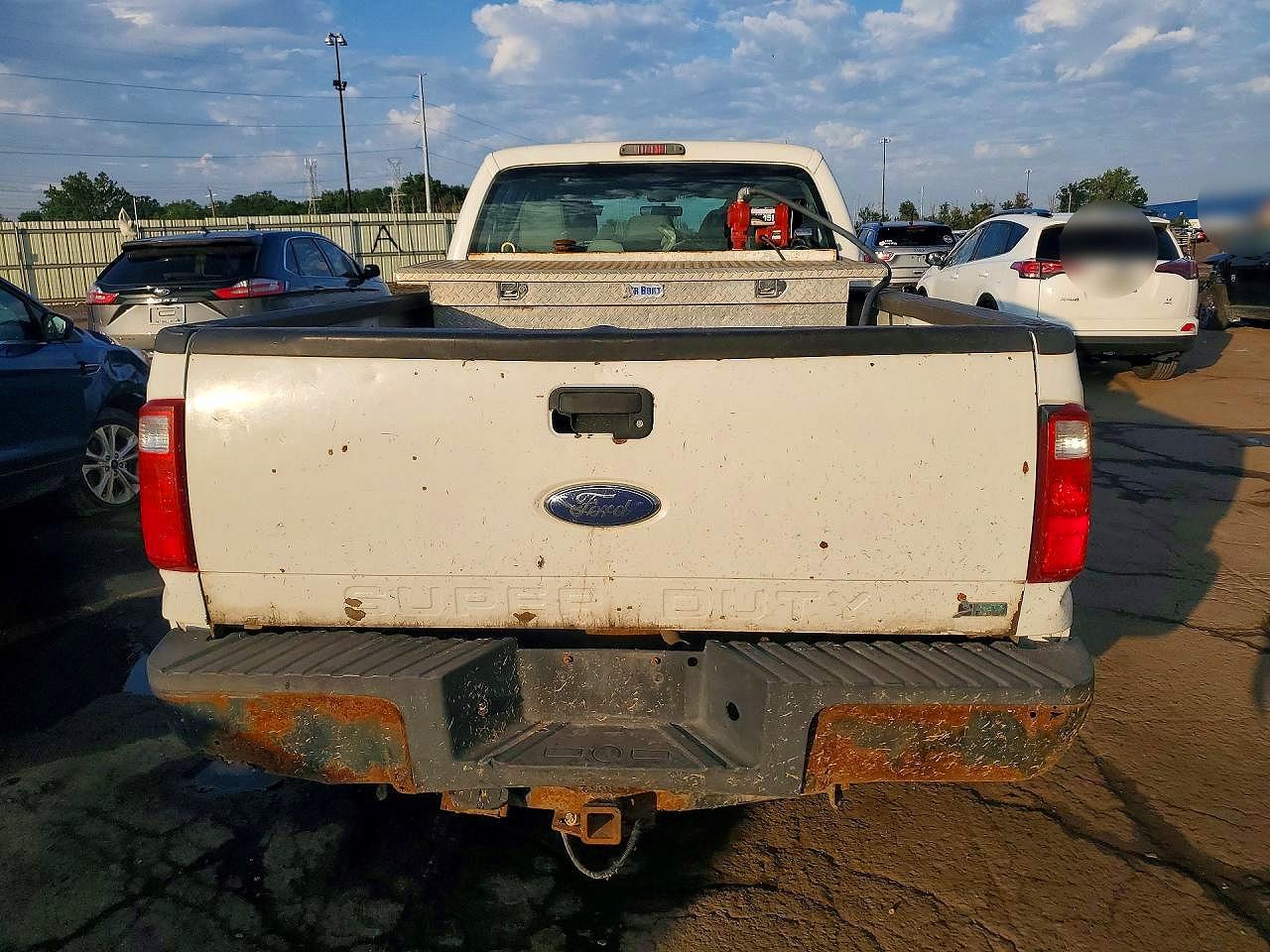 2011 Ford F250 Super Duty Белый vin: 1FT7W2A66BEC22141