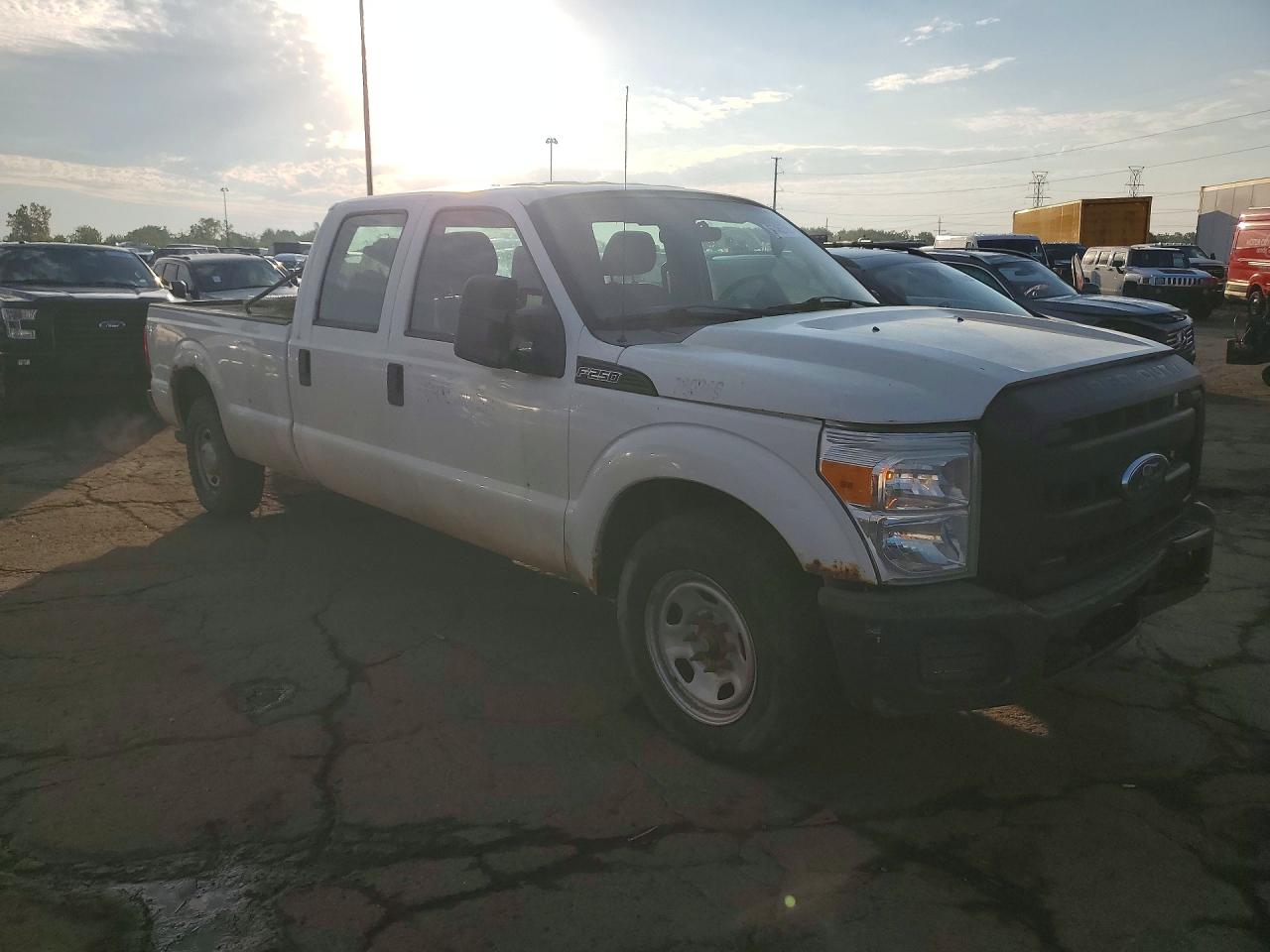 2011 Ford F250 Super Duty Белый vin: 1FT7W2A66BEC22141