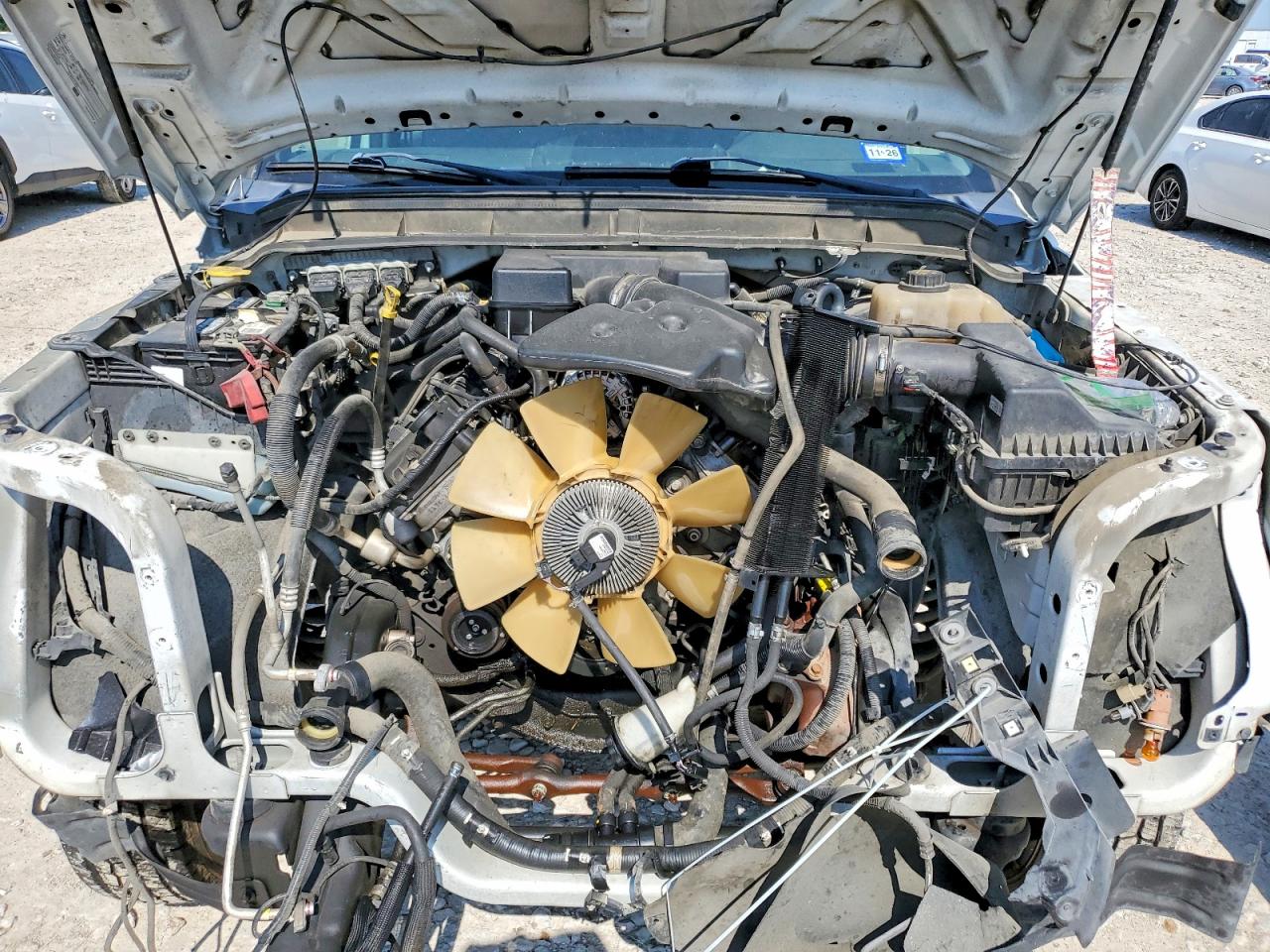 2012 Ford F250 Super Duty Белый vin: 1FT7W2A66CEB21277