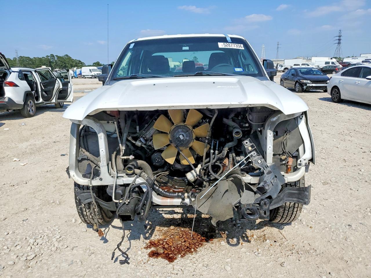 2012 Ford F250 Super Duty Белый vin: 1FT7W2A66CEB21277