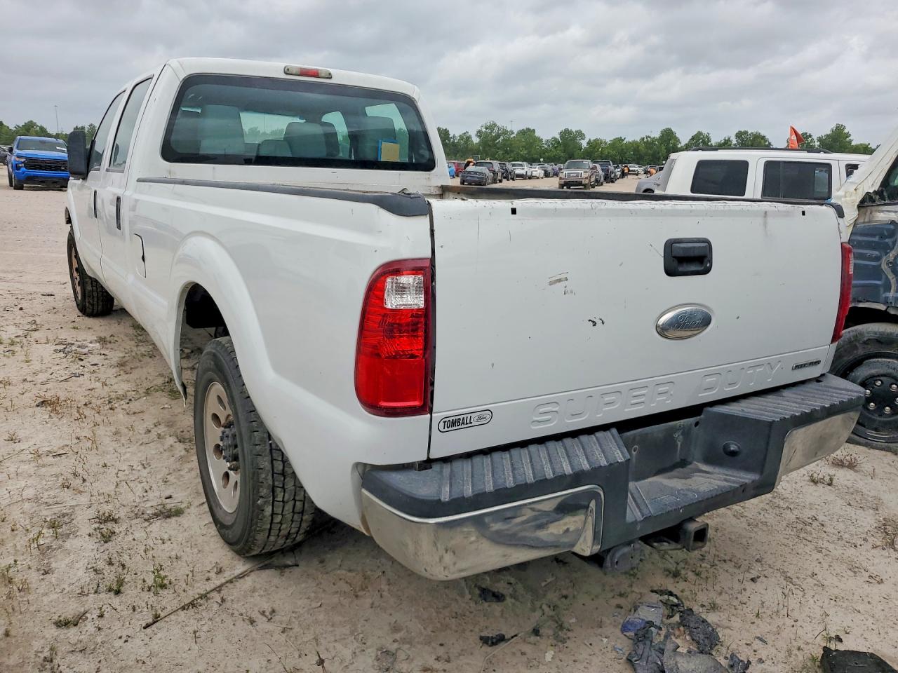 2012 Ford F250 Super Duty Белый vin: 1FT7W2A66CEB21277