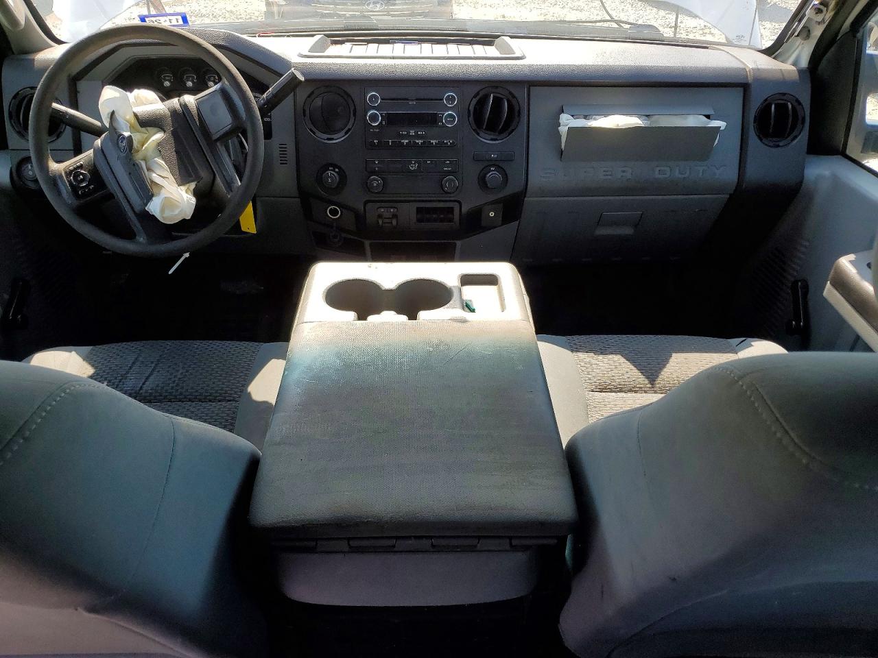 2012 Ford F250 Super Duty Белый vin: 1FT7W2A66CEB21277