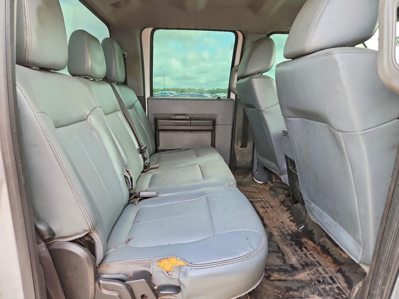 2015 Ford F250 Super Duty White vin: 1FT7W2A66FEC78537
