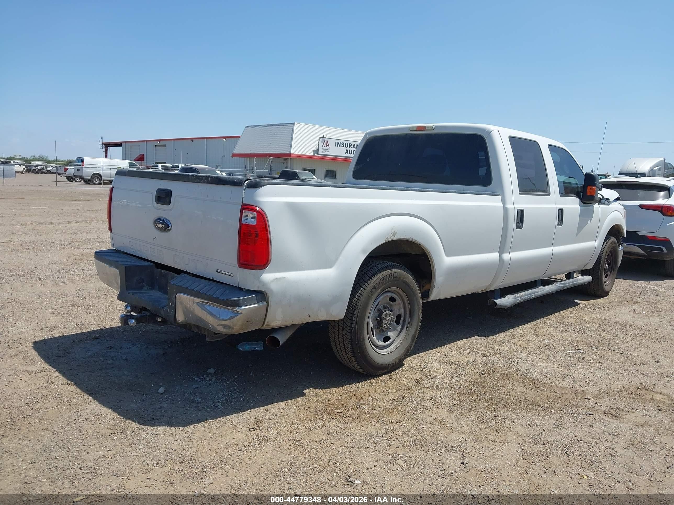 2015 Ford F-250 Xl White vin: 1FT7W2A66FEC95239