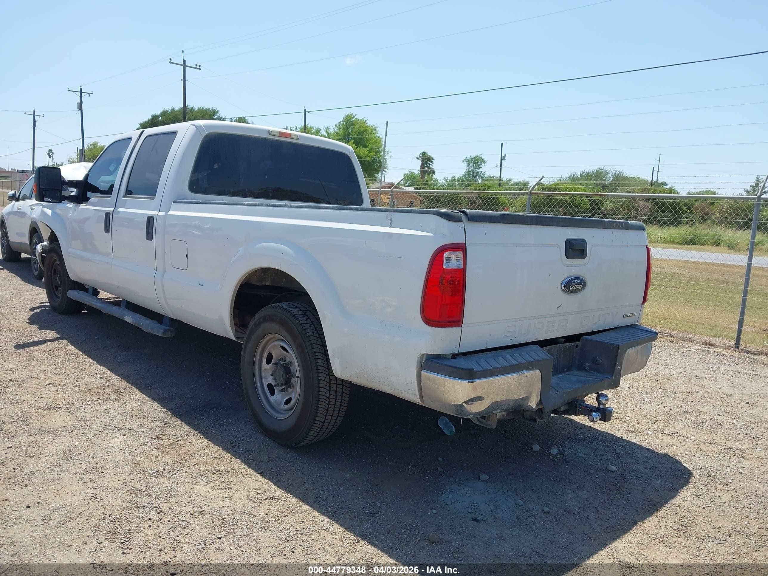 2015 Ford F-250 Xl White vin: 1FT7W2A66FEC95239