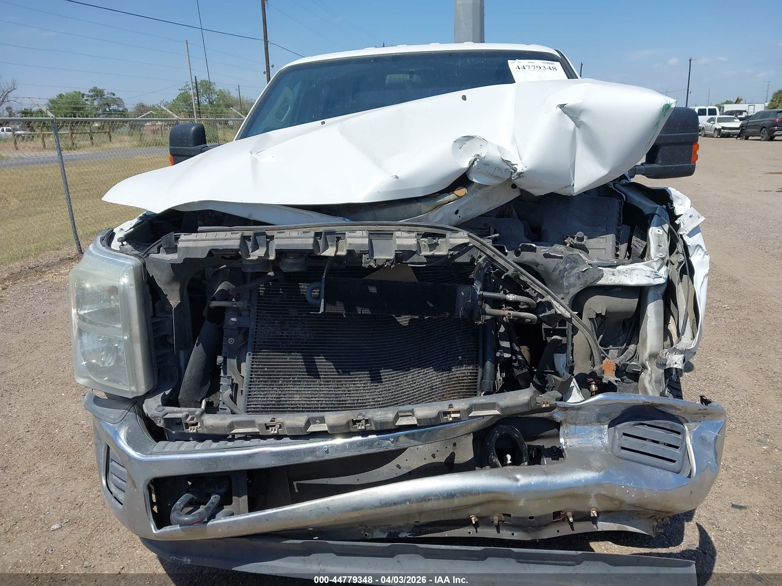 2015 Ford F-250 Xl White vin: 1FT7W2A66FEC95239