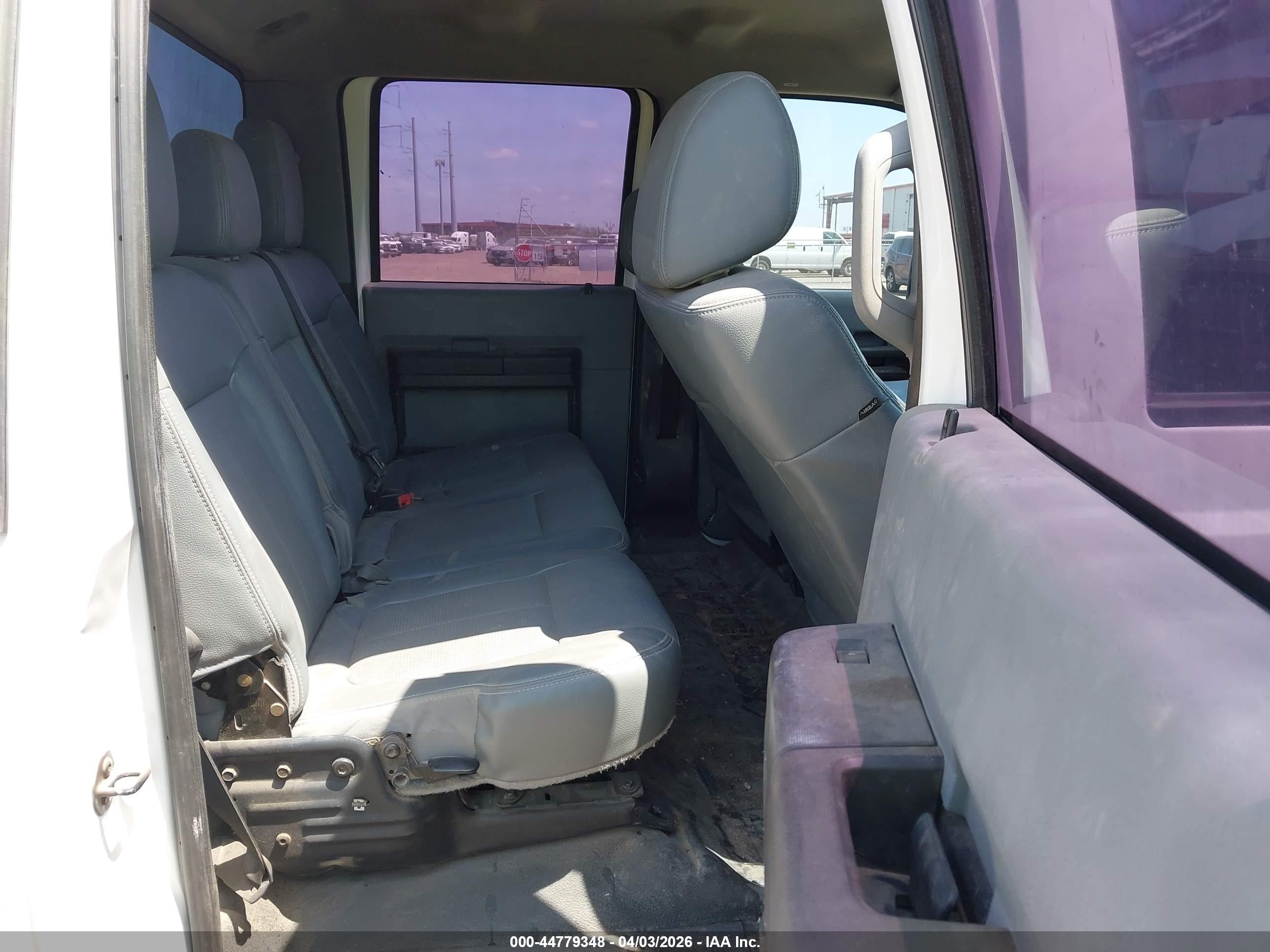2015 Ford F-250 Xl White vin: 1FT7W2A66FEC95239