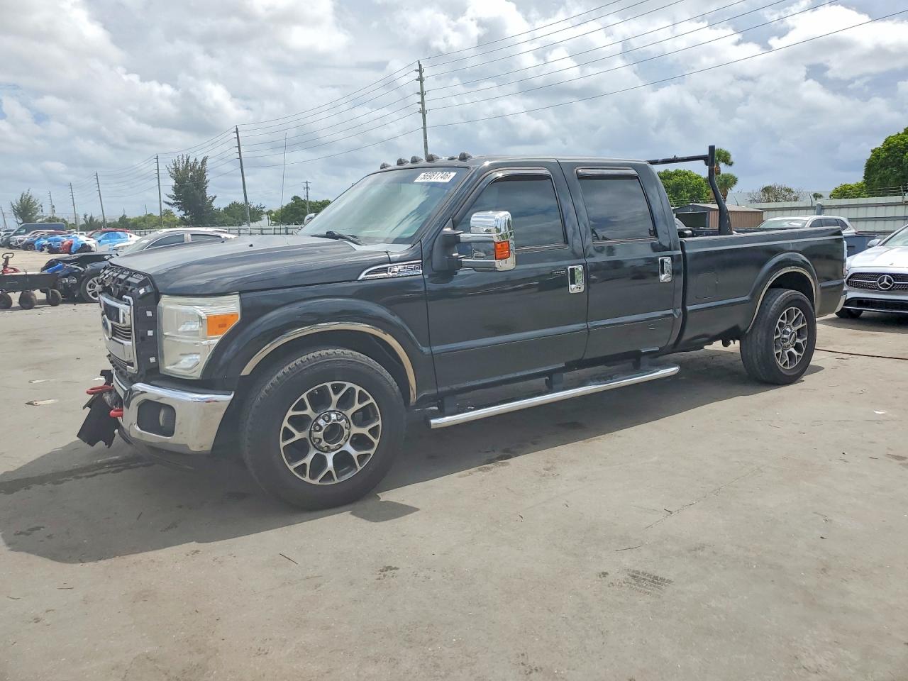 2011 Ford F250 Super Duty Black vin: 1FT7W2A67BEB36708