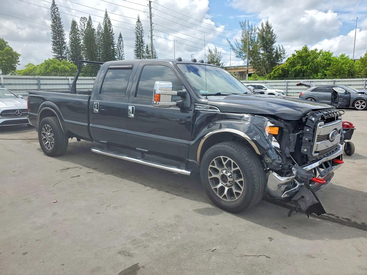2011 Ford F250 Super Duty Black vin: 1FT7W2A67BEB36708