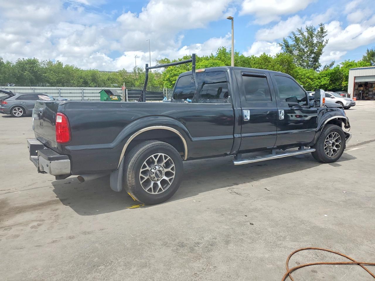 2011 Ford F250 Super Duty Black vin: 1FT7W2A67BEB36708