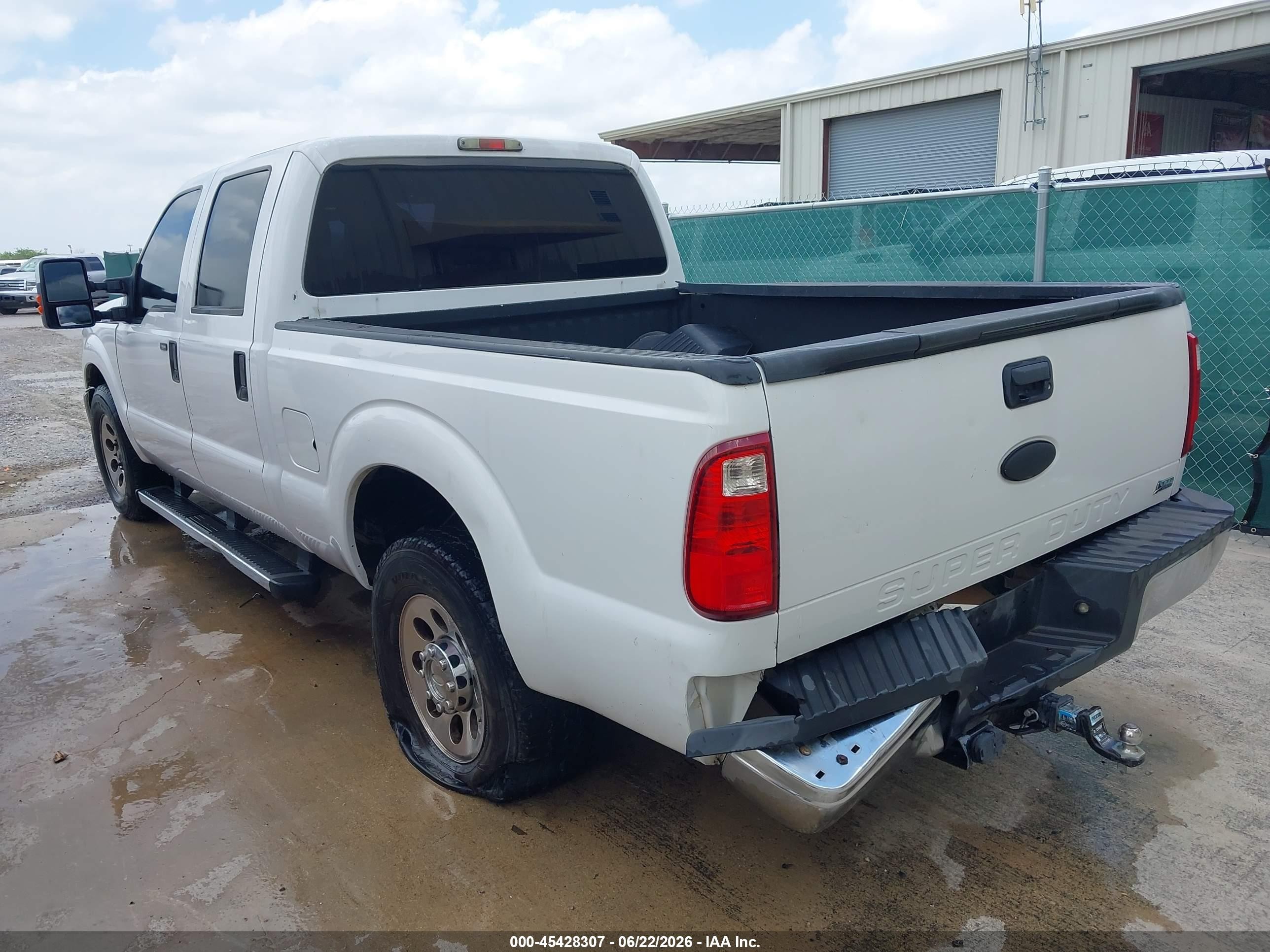 2011 Ford F-250 Xlt White vin: 1FT7W2A67BEC80582