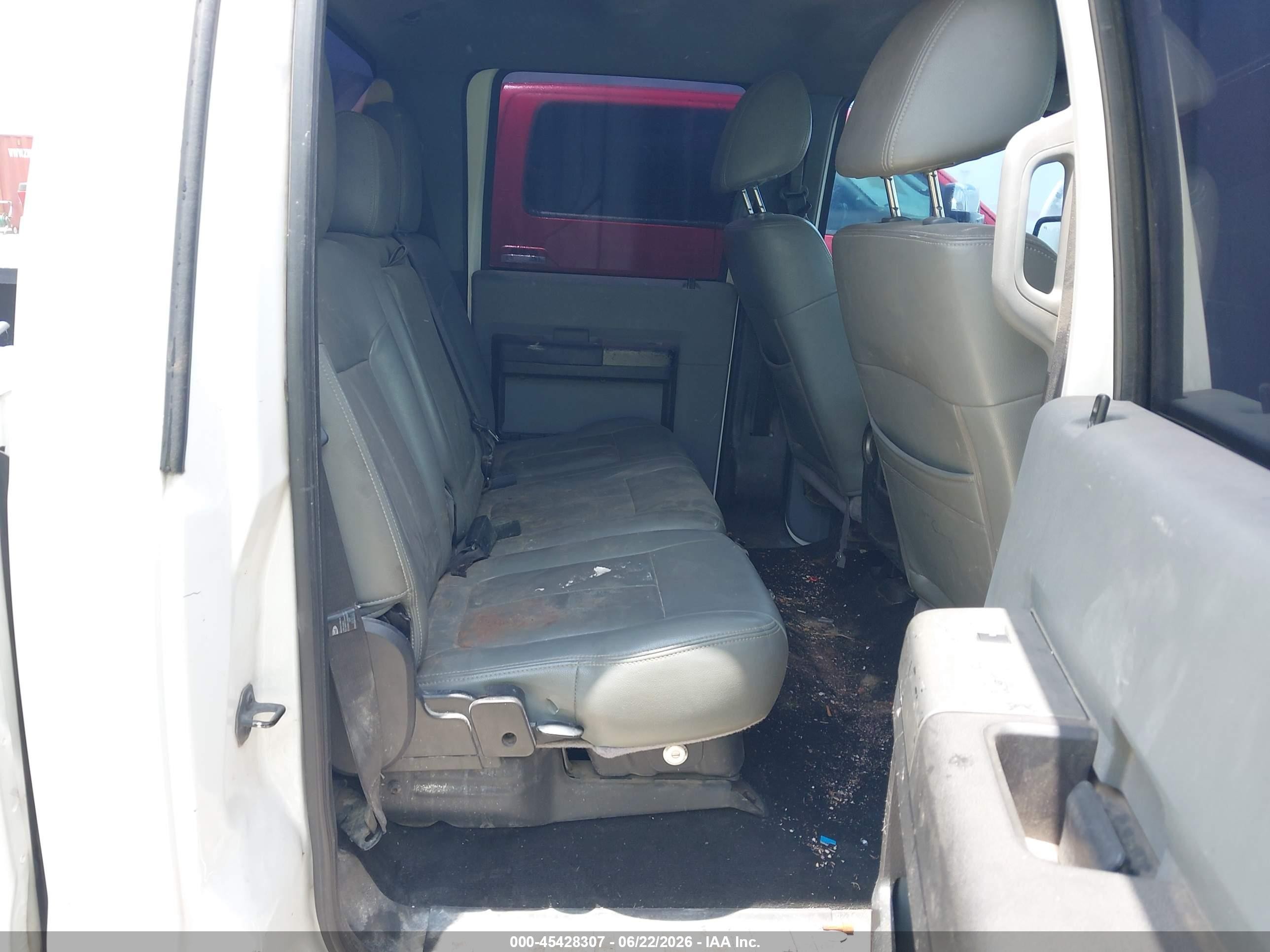 2011 Ford F-250 Xlt White vin: 1FT7W2A67BEC80582
